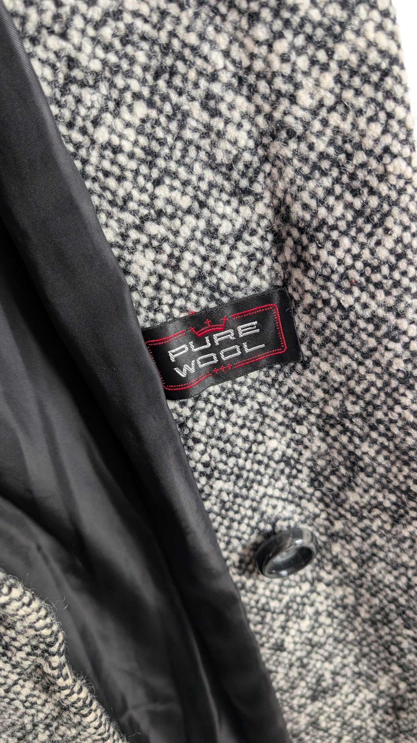 Manteau 60s laine du 34 au 42