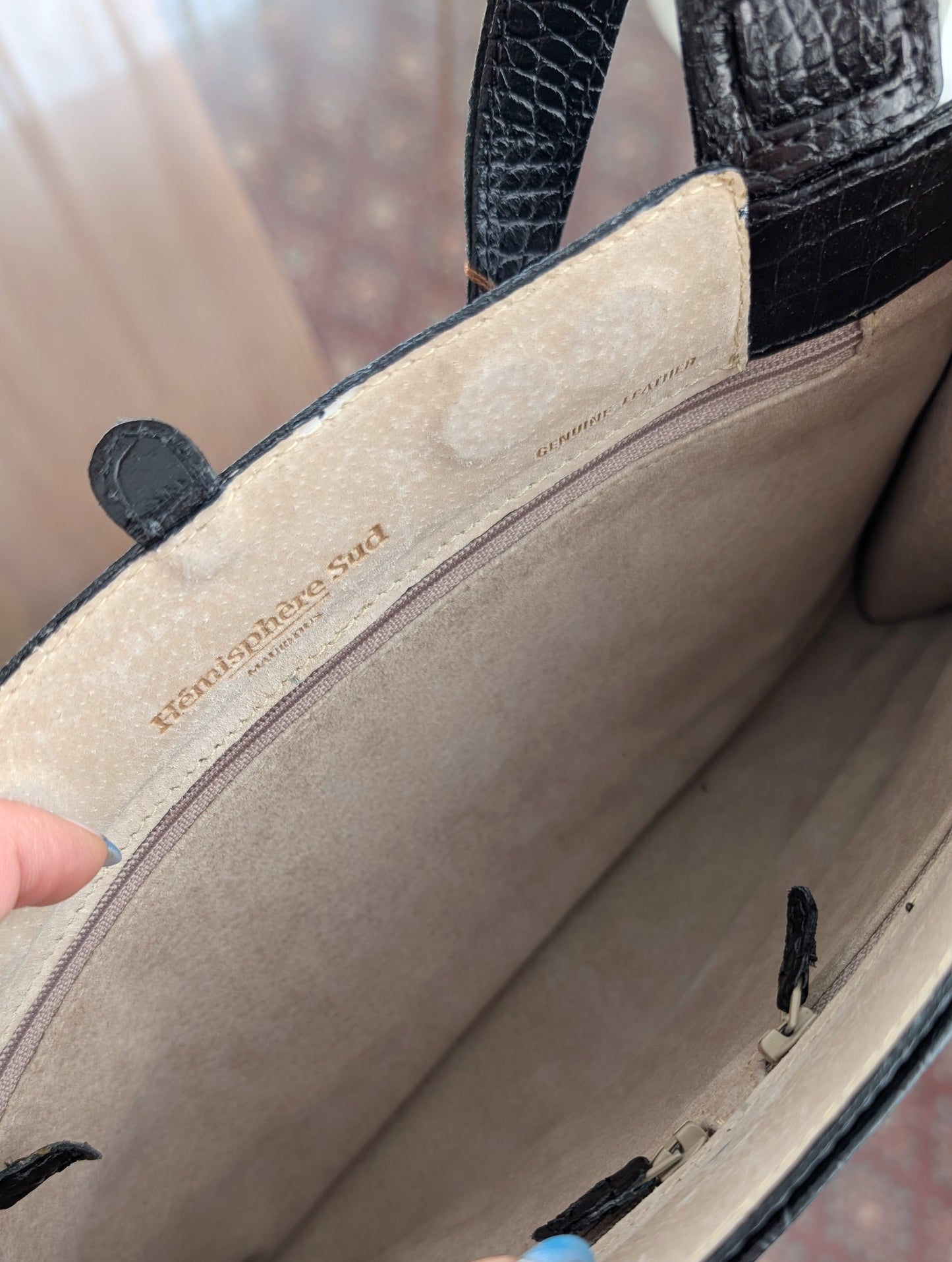 Sac cuir neuf déstockage