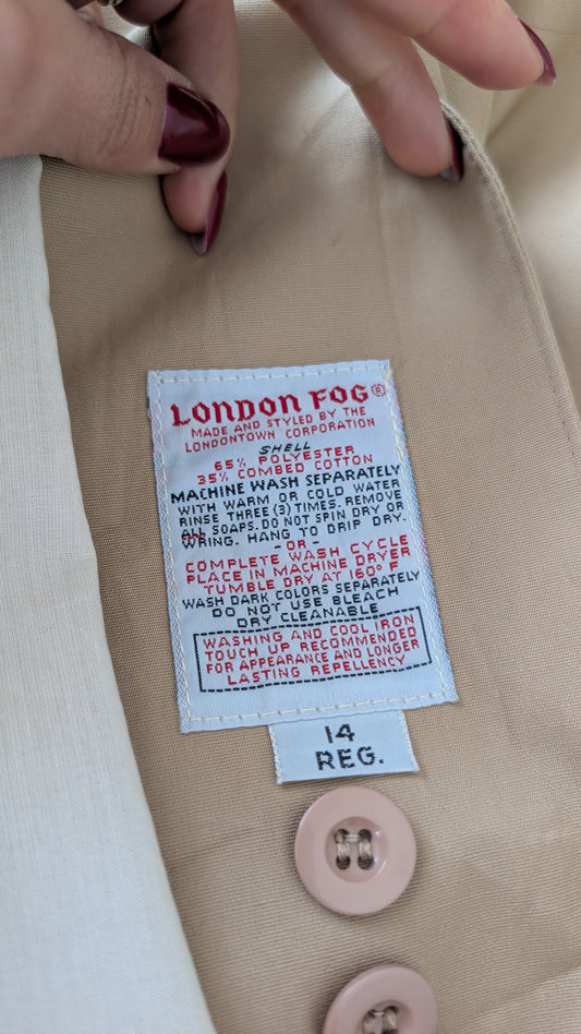 Trench London Fog 70s T38-40-42