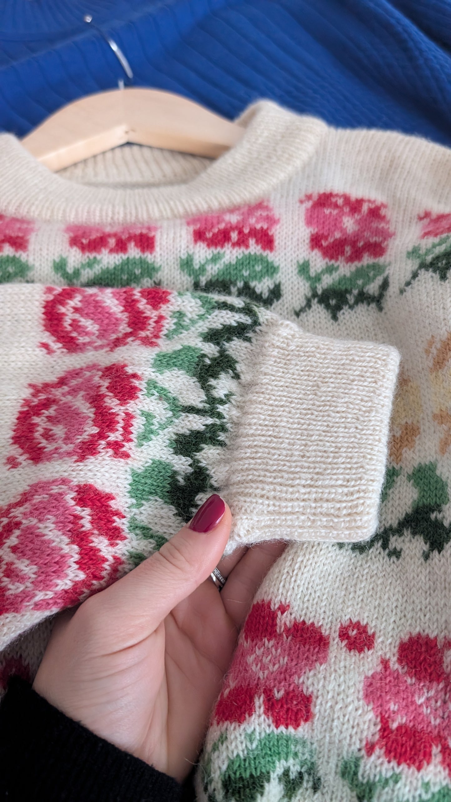 Pull 80s laine jusqu'à T44