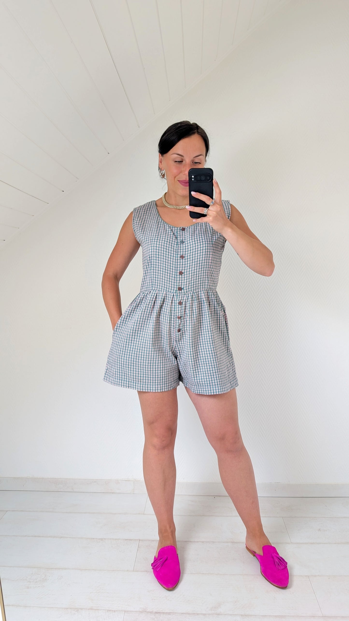 Combishort 90s coton T38