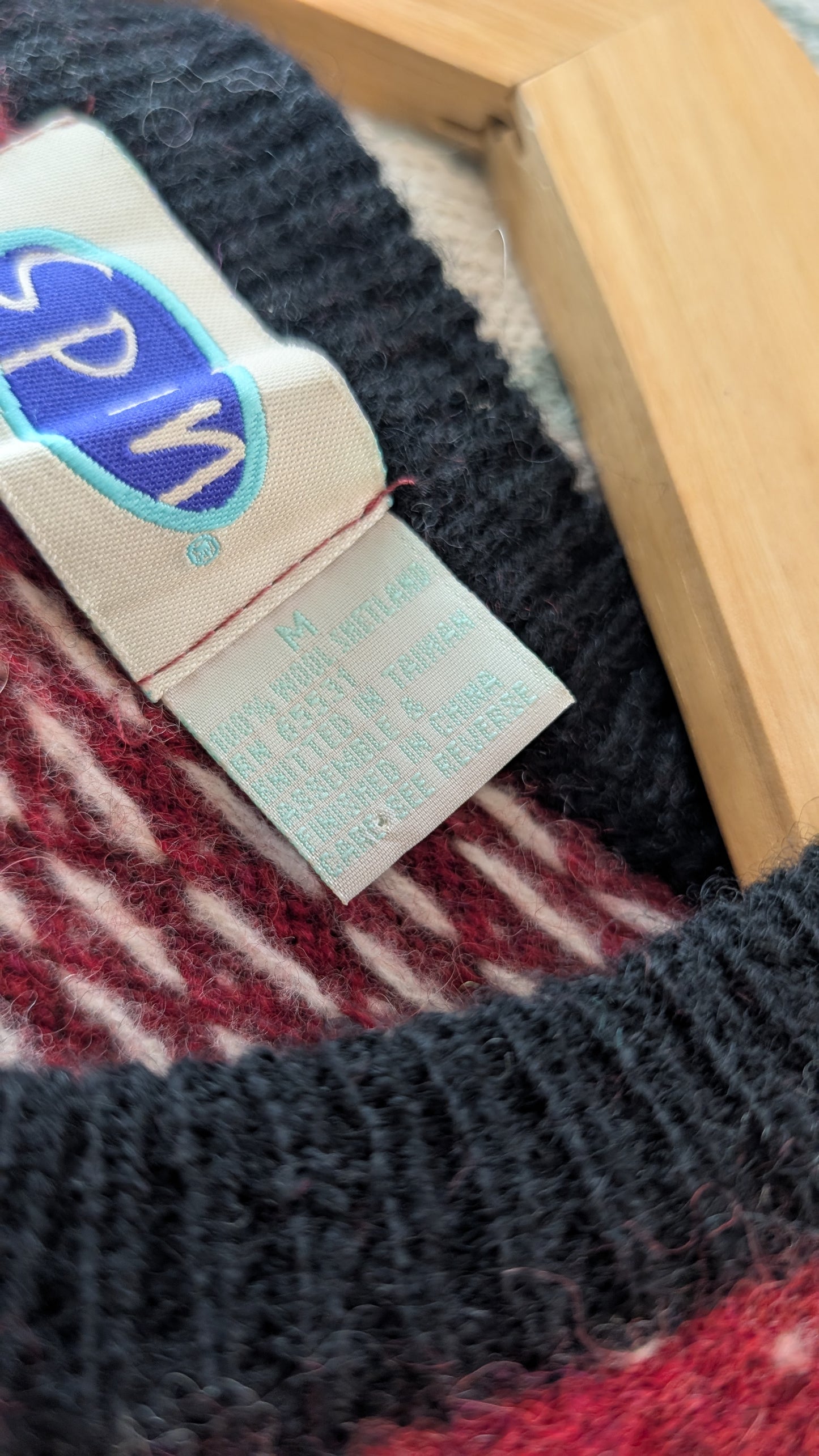 Cardigan laine shetland T36-38
