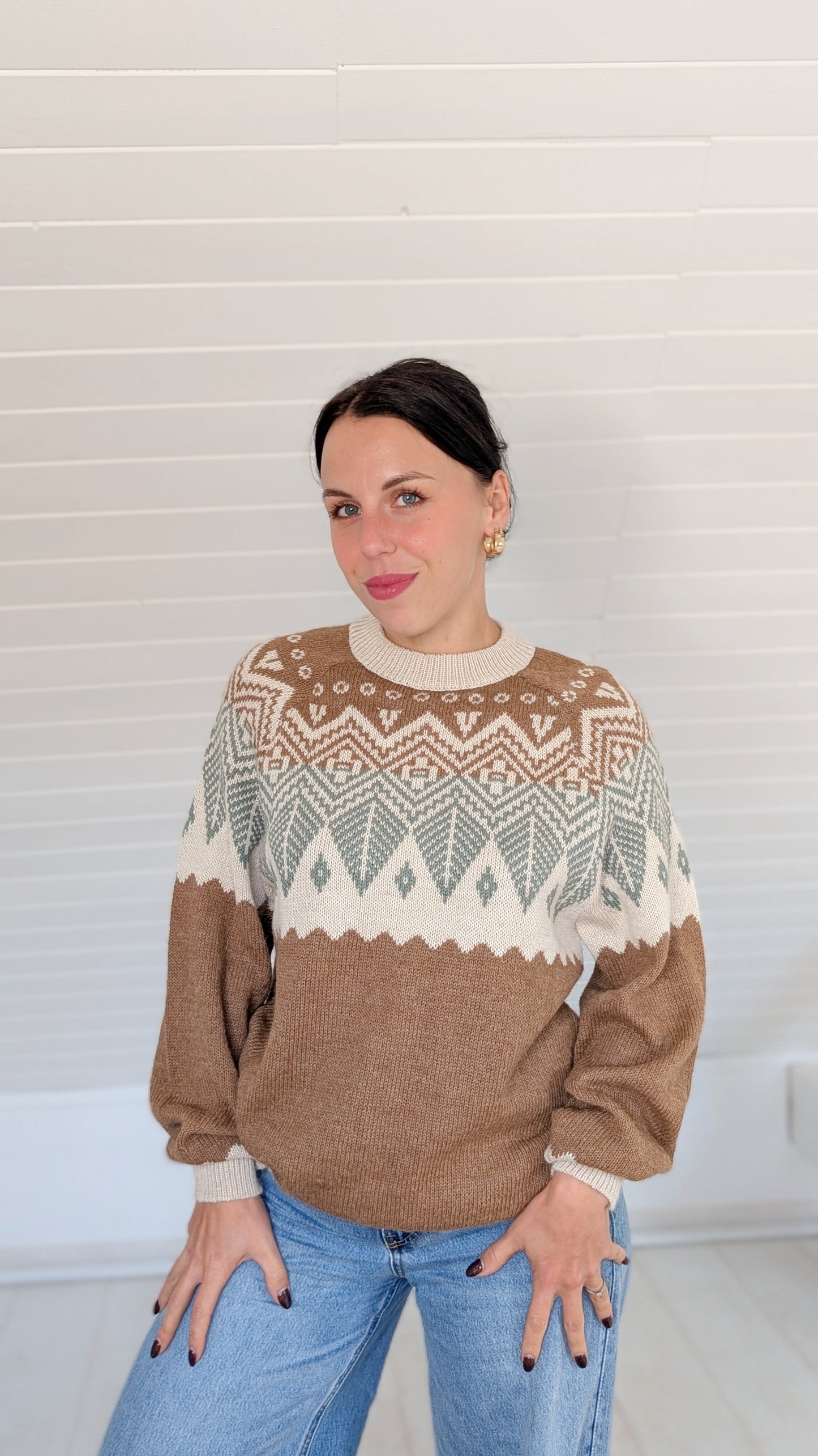 Pull baby alpaca made in Pérou T38-40
