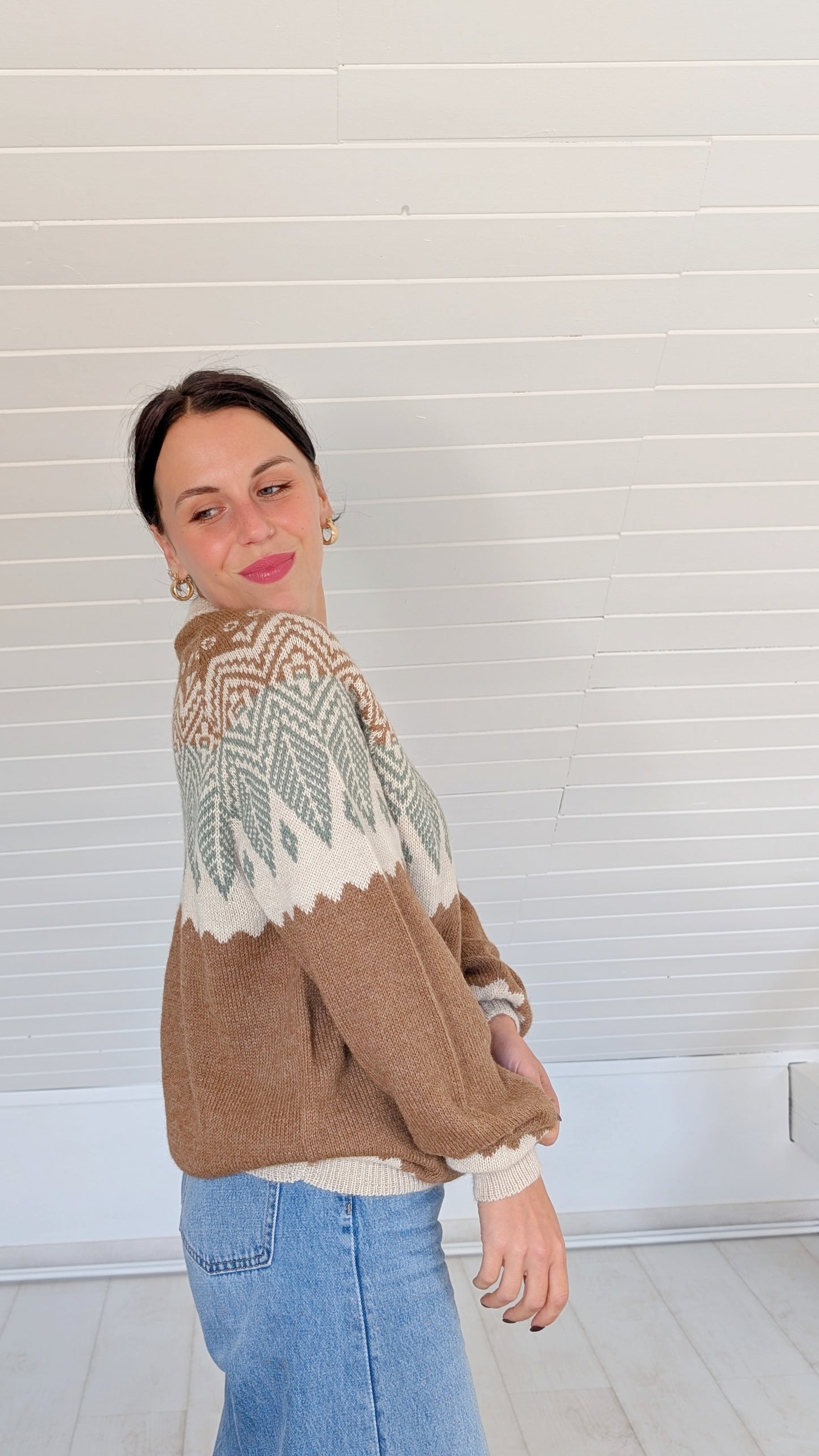 Pull baby alpaca made in Pérou T38-40