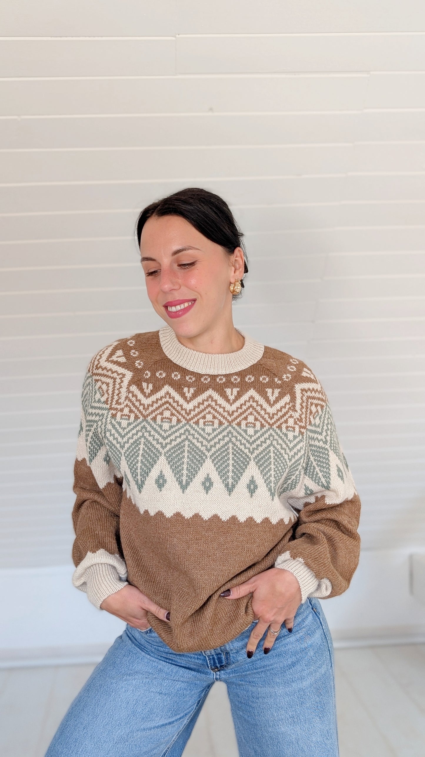 Pull baby alpaca made in Pérou T38-40