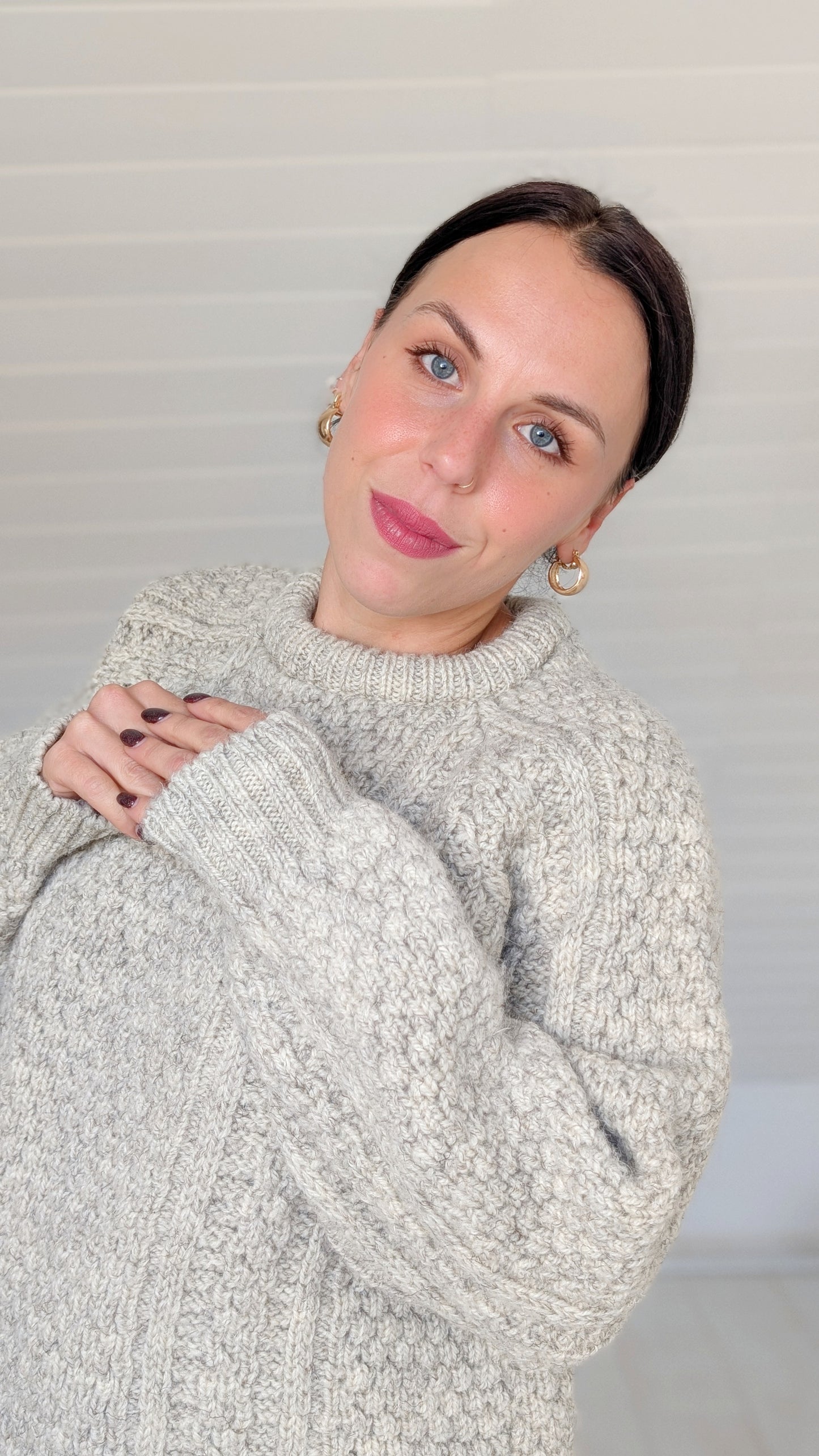 Pull irlandais pure laine T40-42