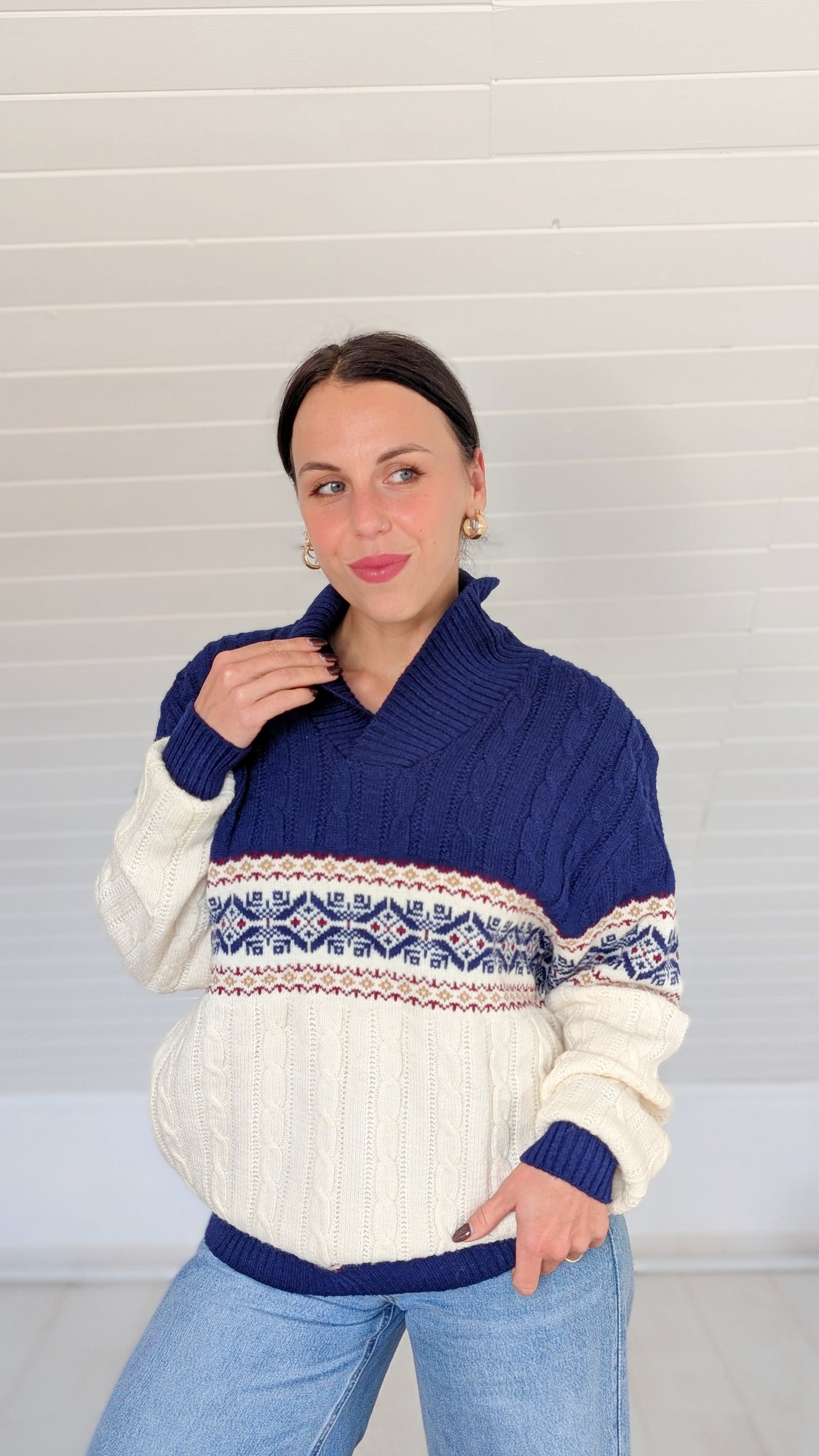 Pull pure laine fabriqué au USA T40-42
