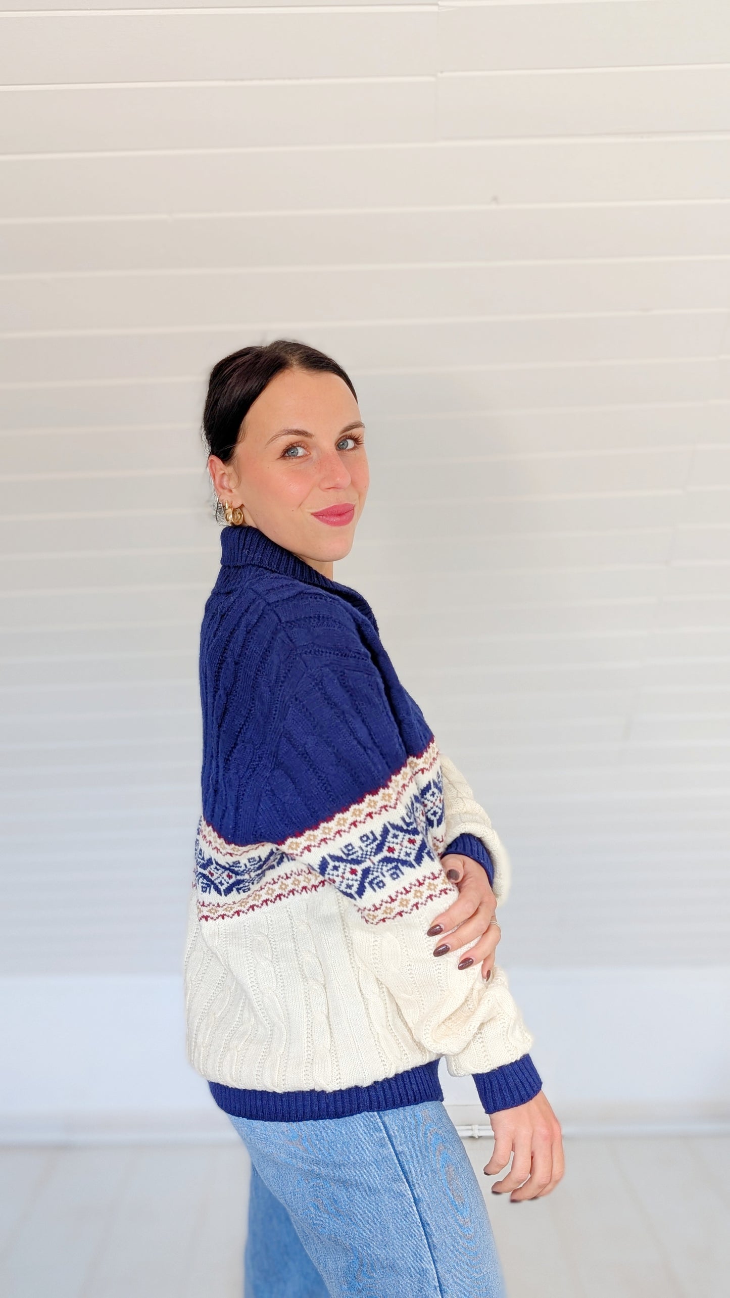 Pull pure laine fabriqué au USA T40-42