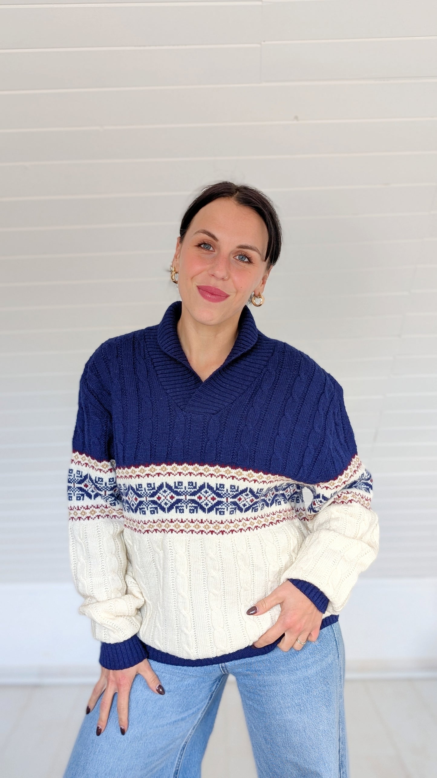Pull pure laine fabriqué au USA T40-42