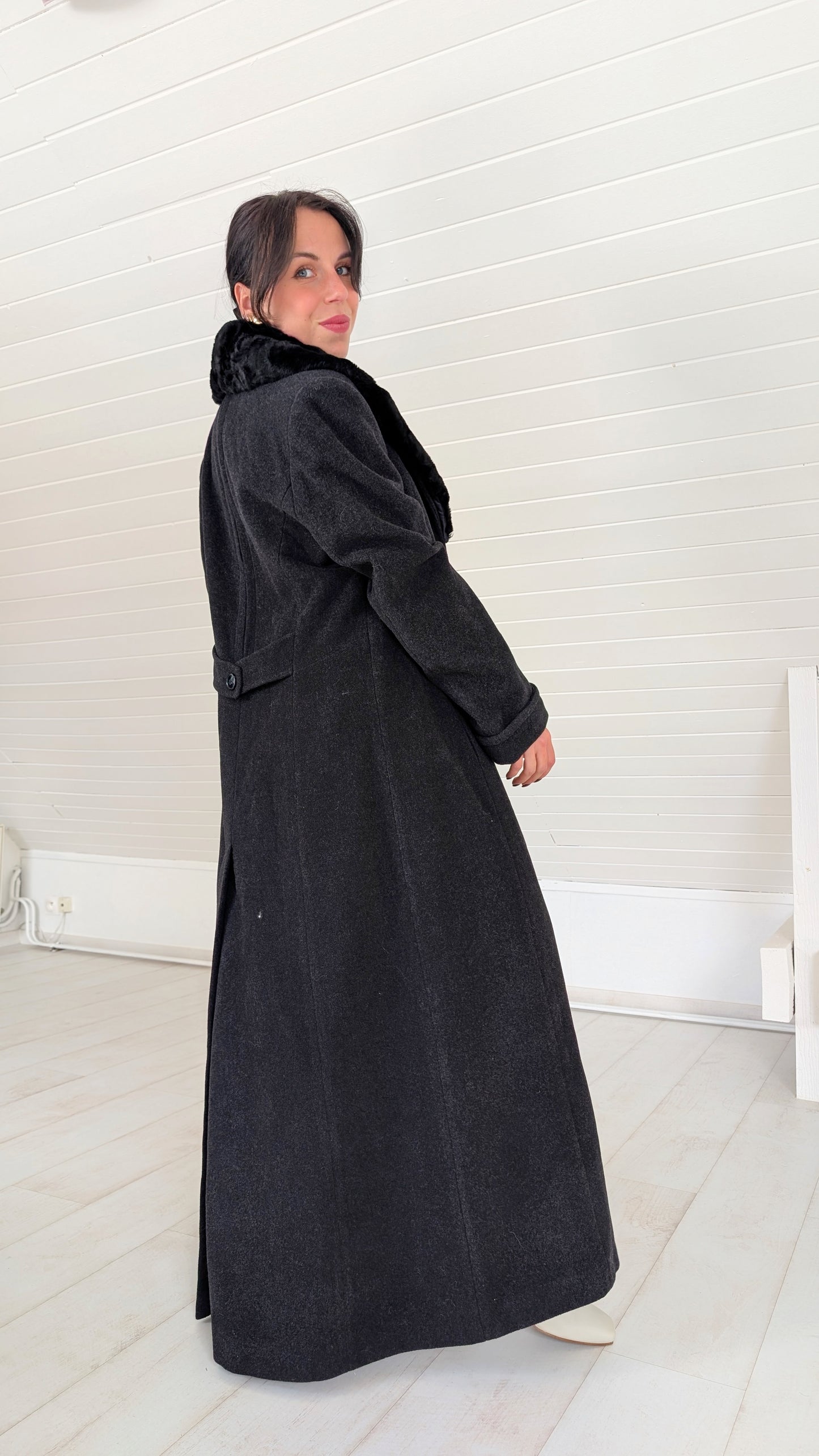 Manteau laine et cachemire T38-40