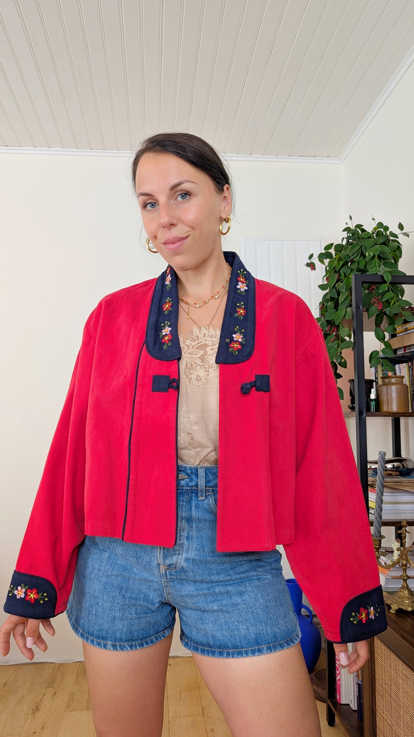 Veste courte coréenne coton T38/40/42