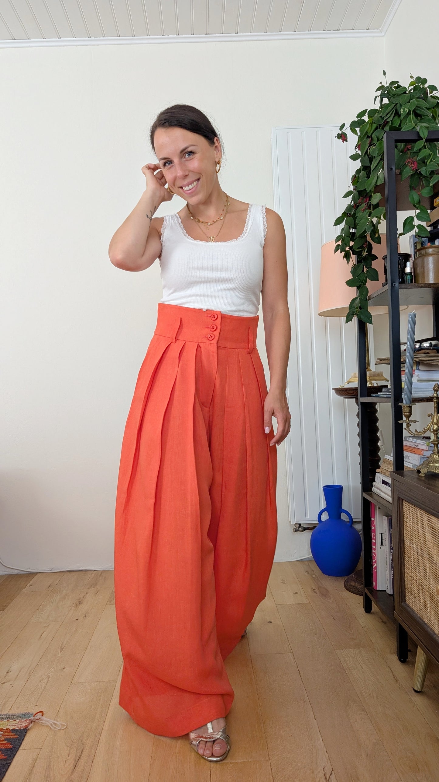 Pantalon palazzo Sonia Rykiel T38