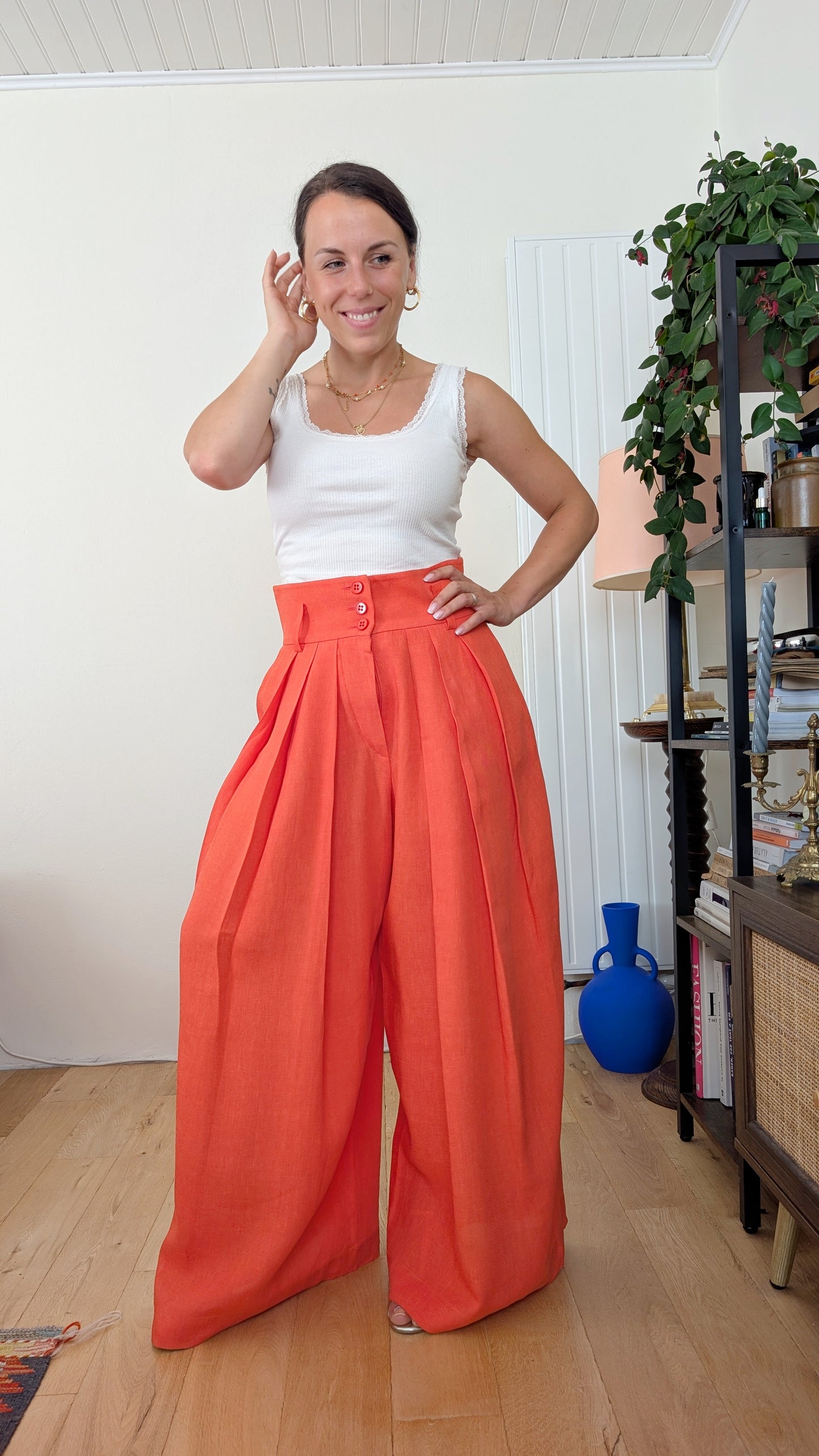 Pantalon palazzo Sonia Rykiel T38