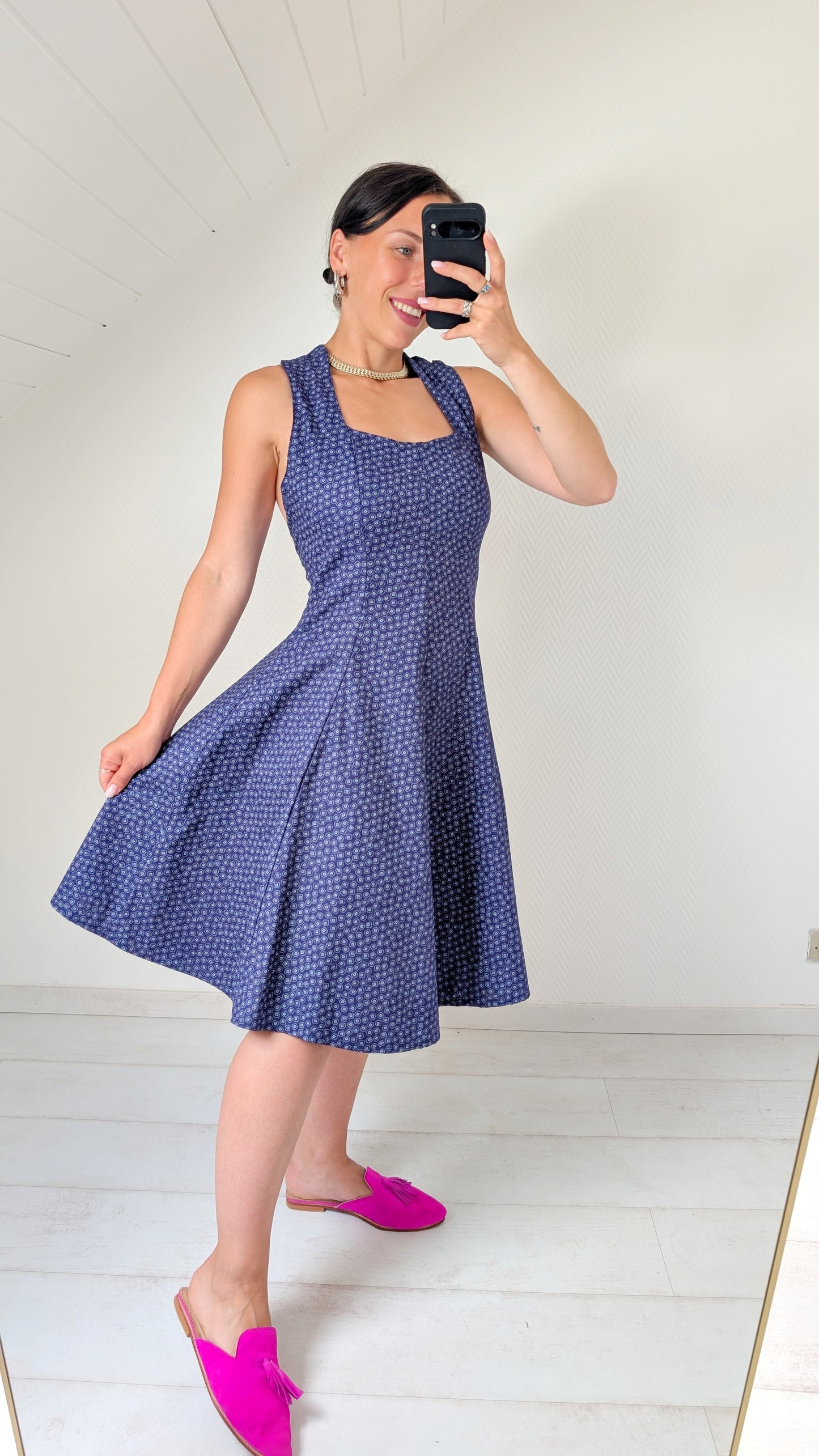 Robe 70s coton T36