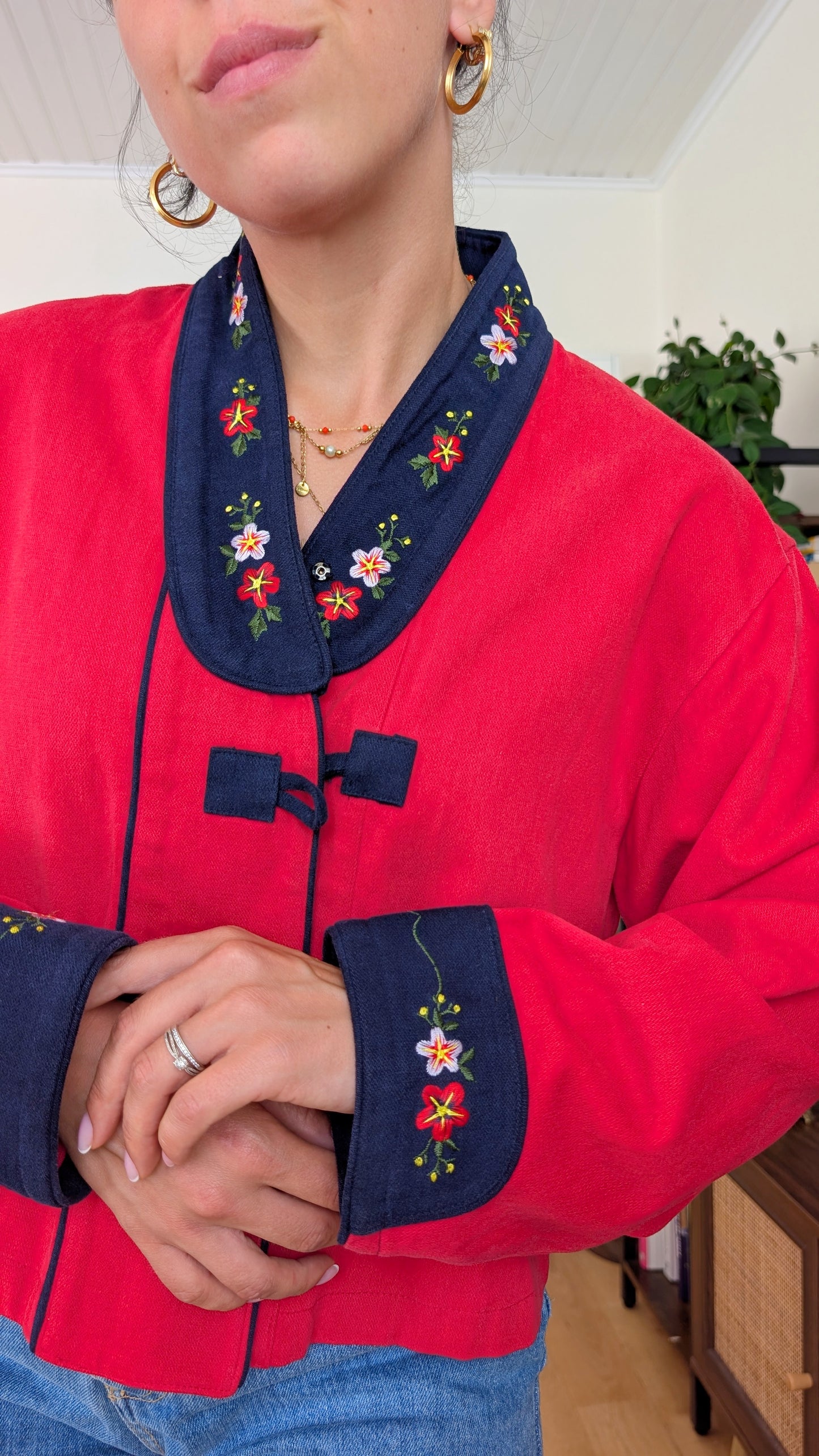 Veste courte coréenne coton T38/40/42