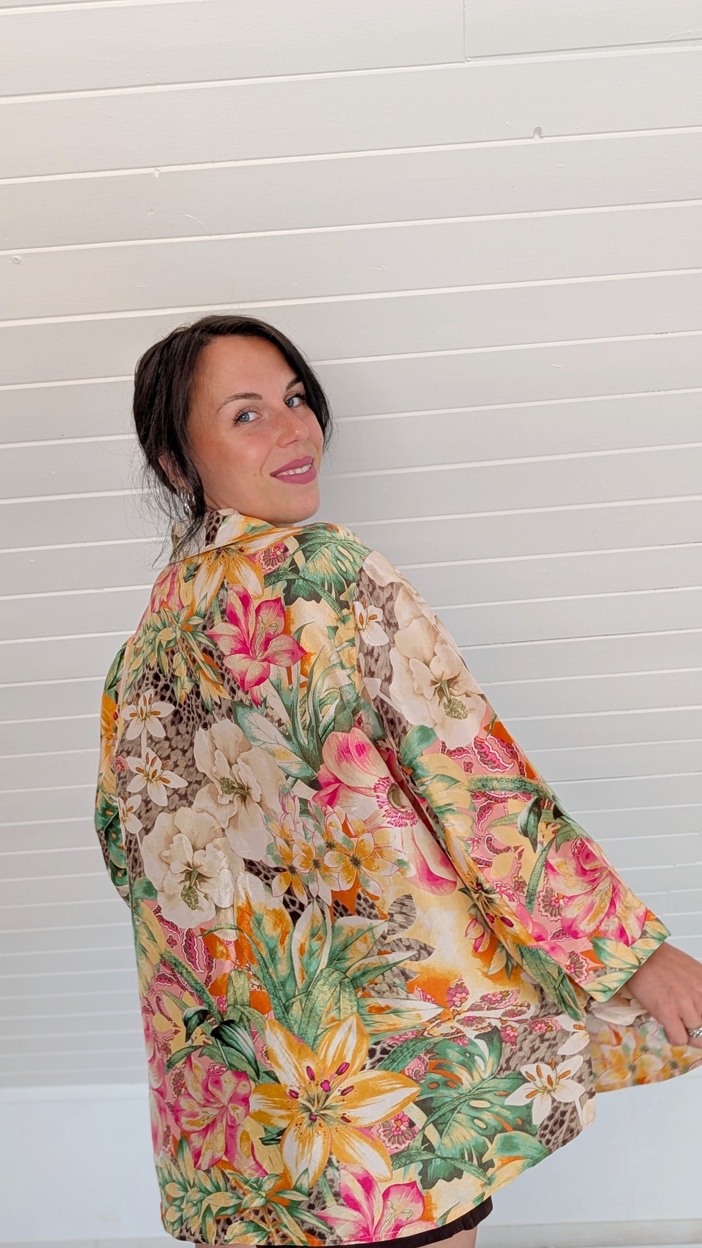 Blouse soie jusqu'au 44