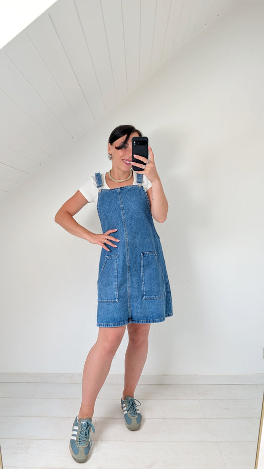 Salopette robe denim 90s T40
