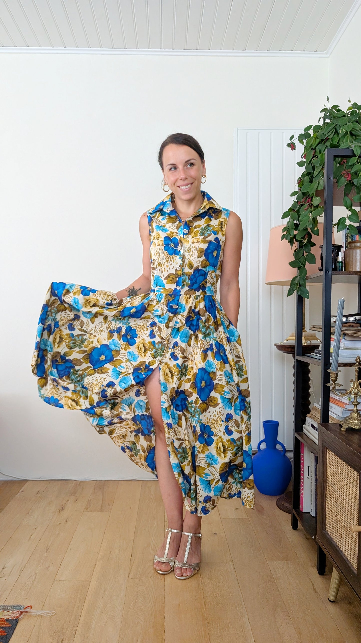 Robe coton 80s T36