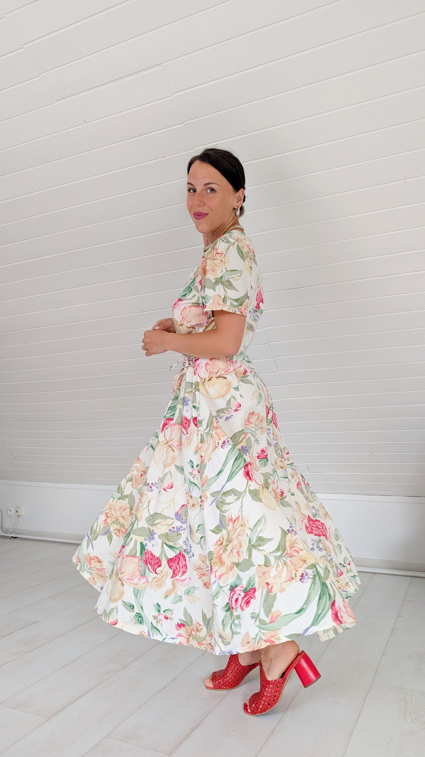 Robe coton maxi T40-42