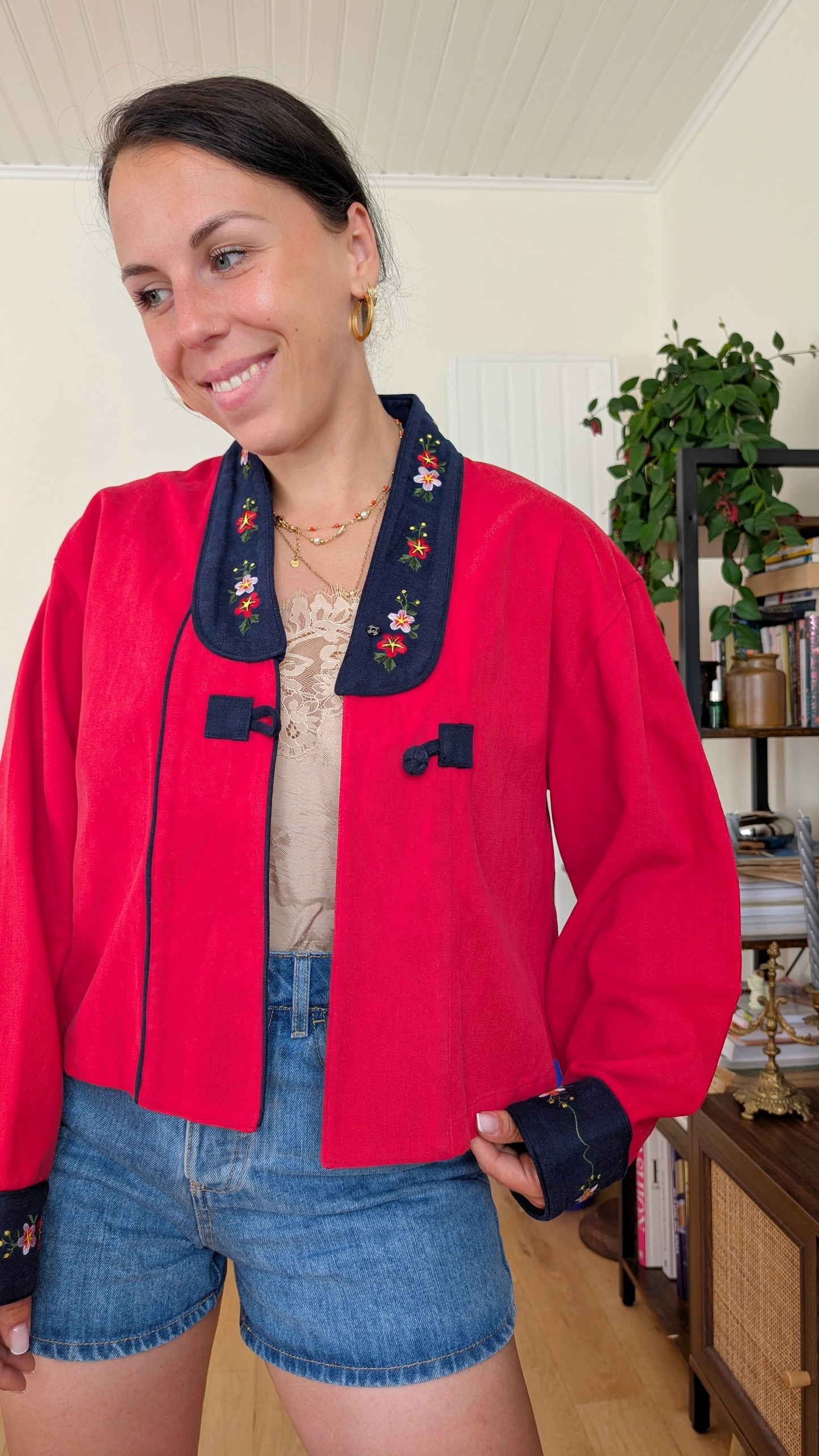 Veste courte coréenne coton T38/40/42