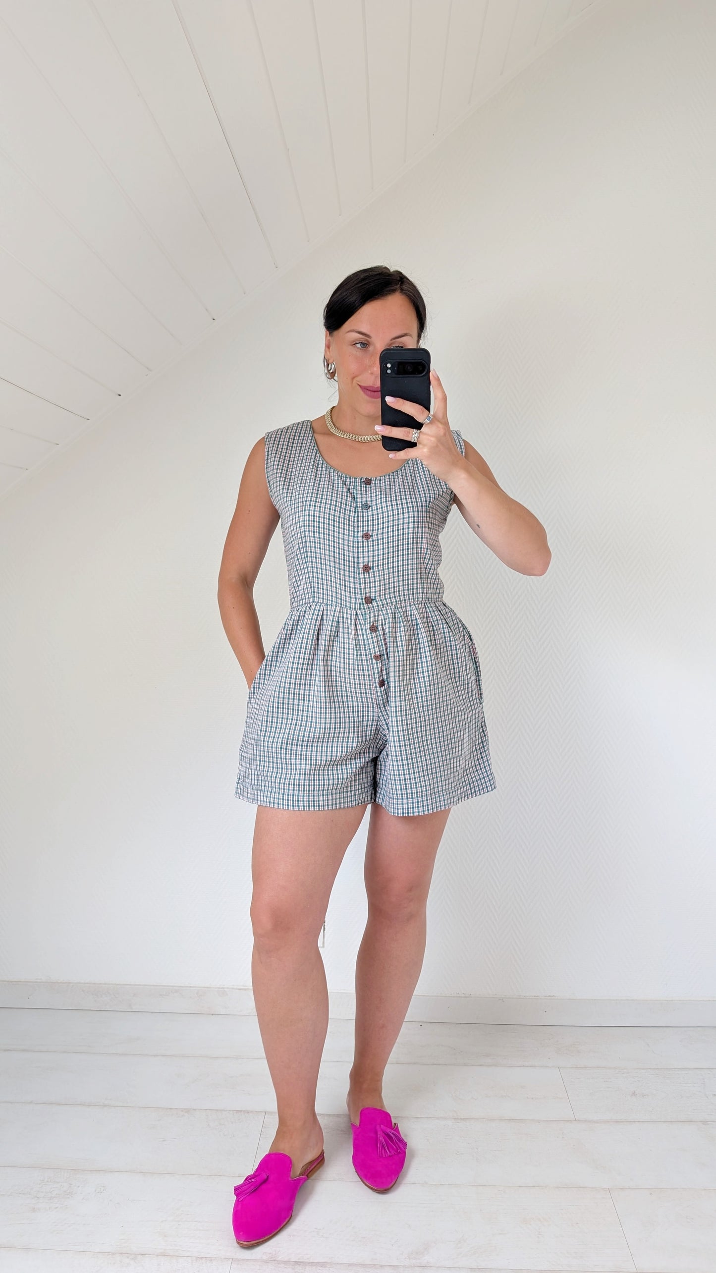 Combishort 90s coton T38
