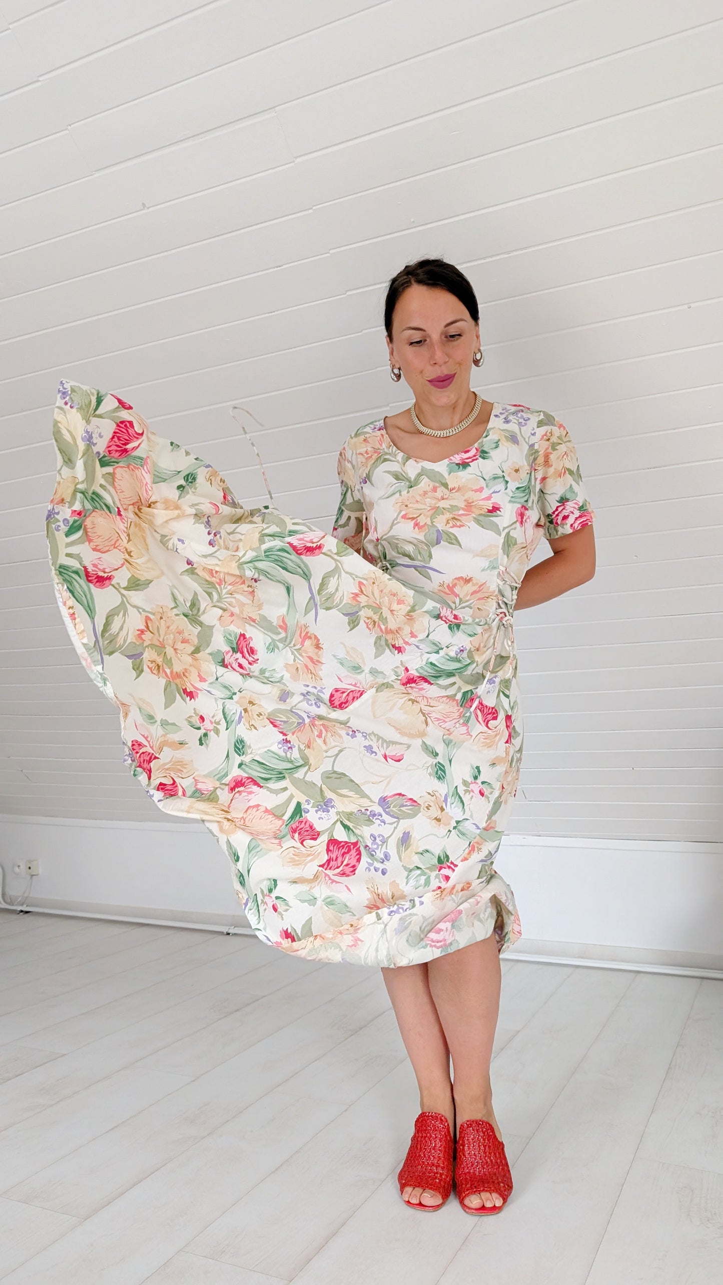 Robe coton maxi T40-42