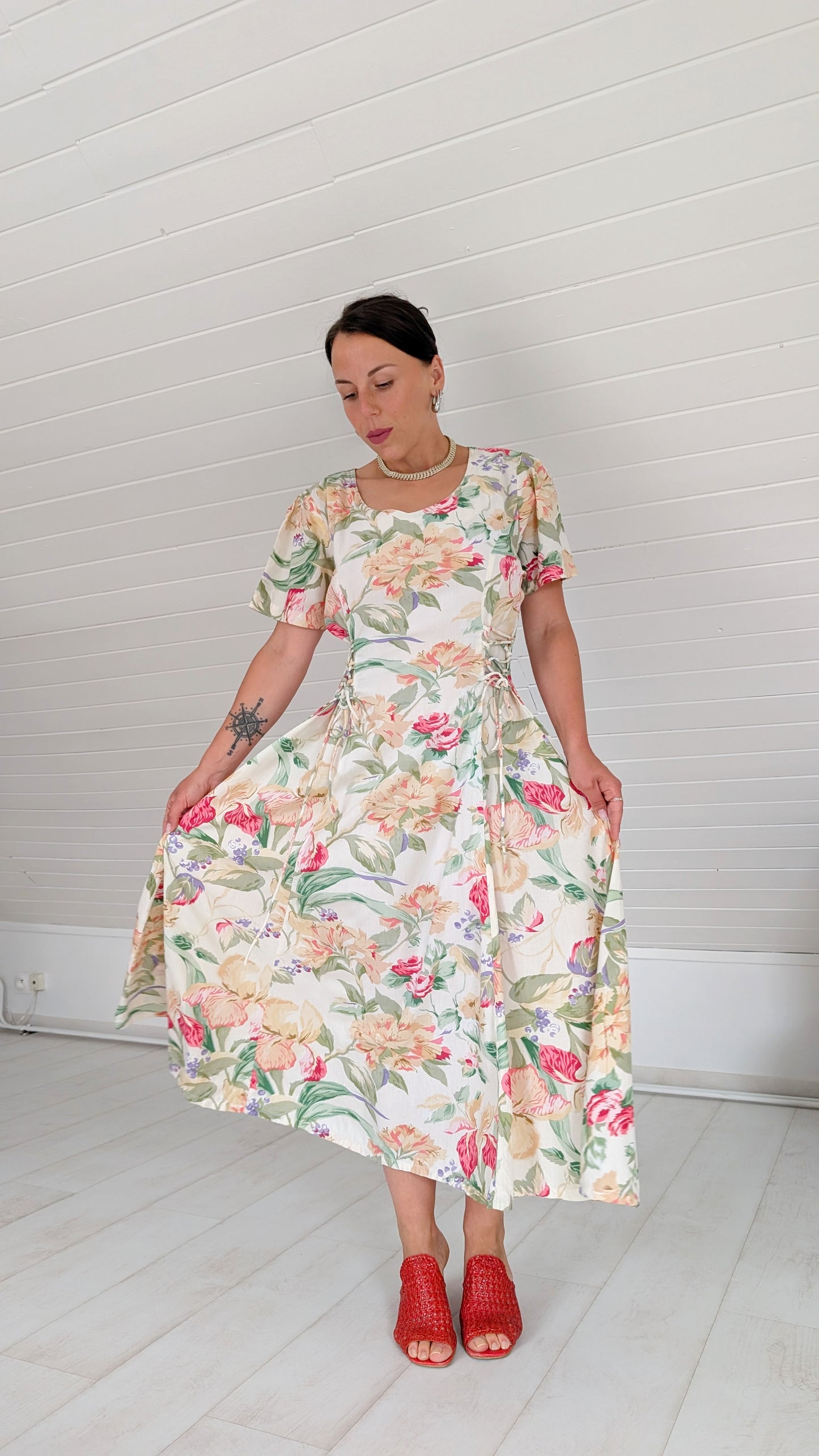 Robe coton maxi T40-42