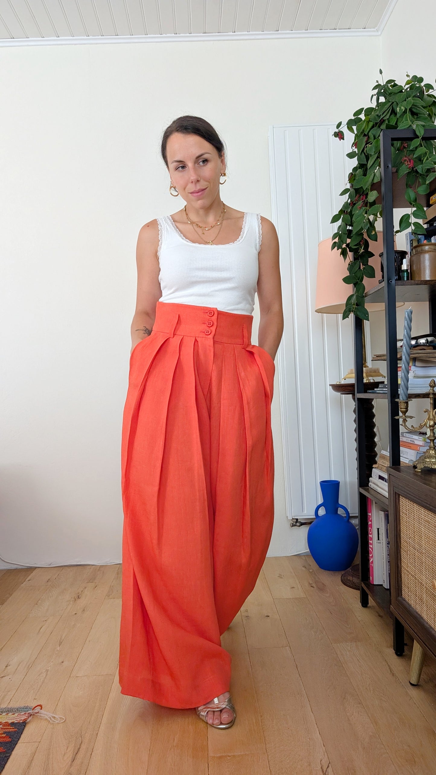 Pantalon palazzo Sonia Rykiel T38