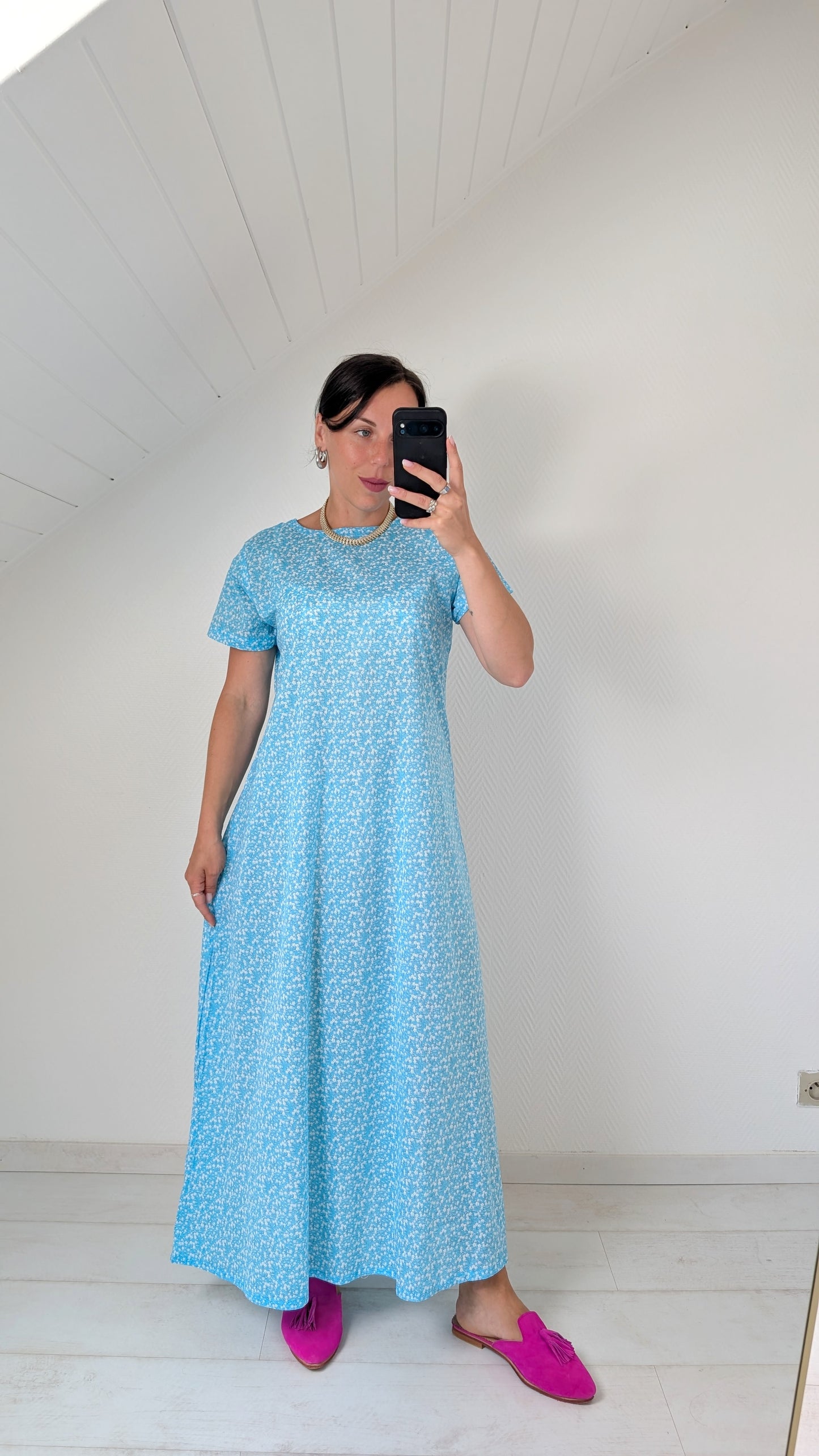 Robe maxi coton léger T38-40