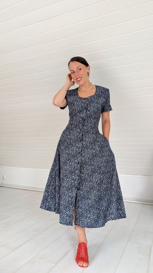 Robe 90s viscose T38