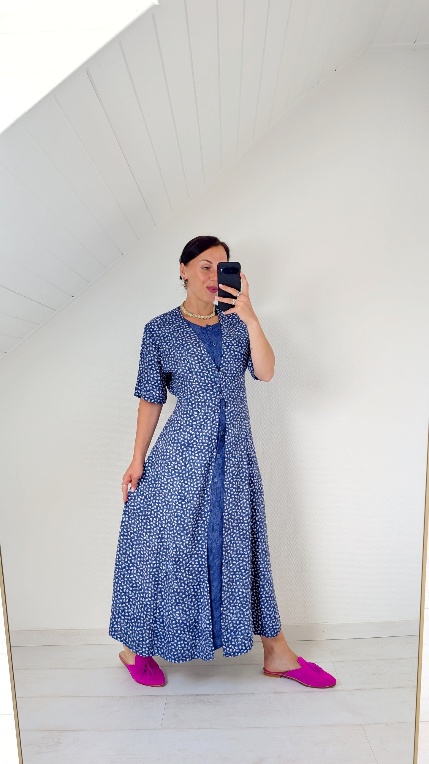 Robe 90s viscose T40-42