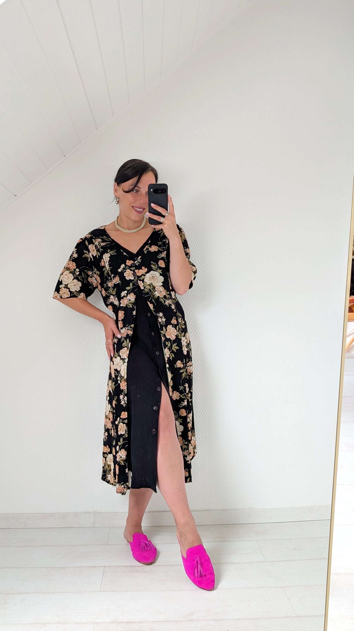 Robe 90s viscose T40-42