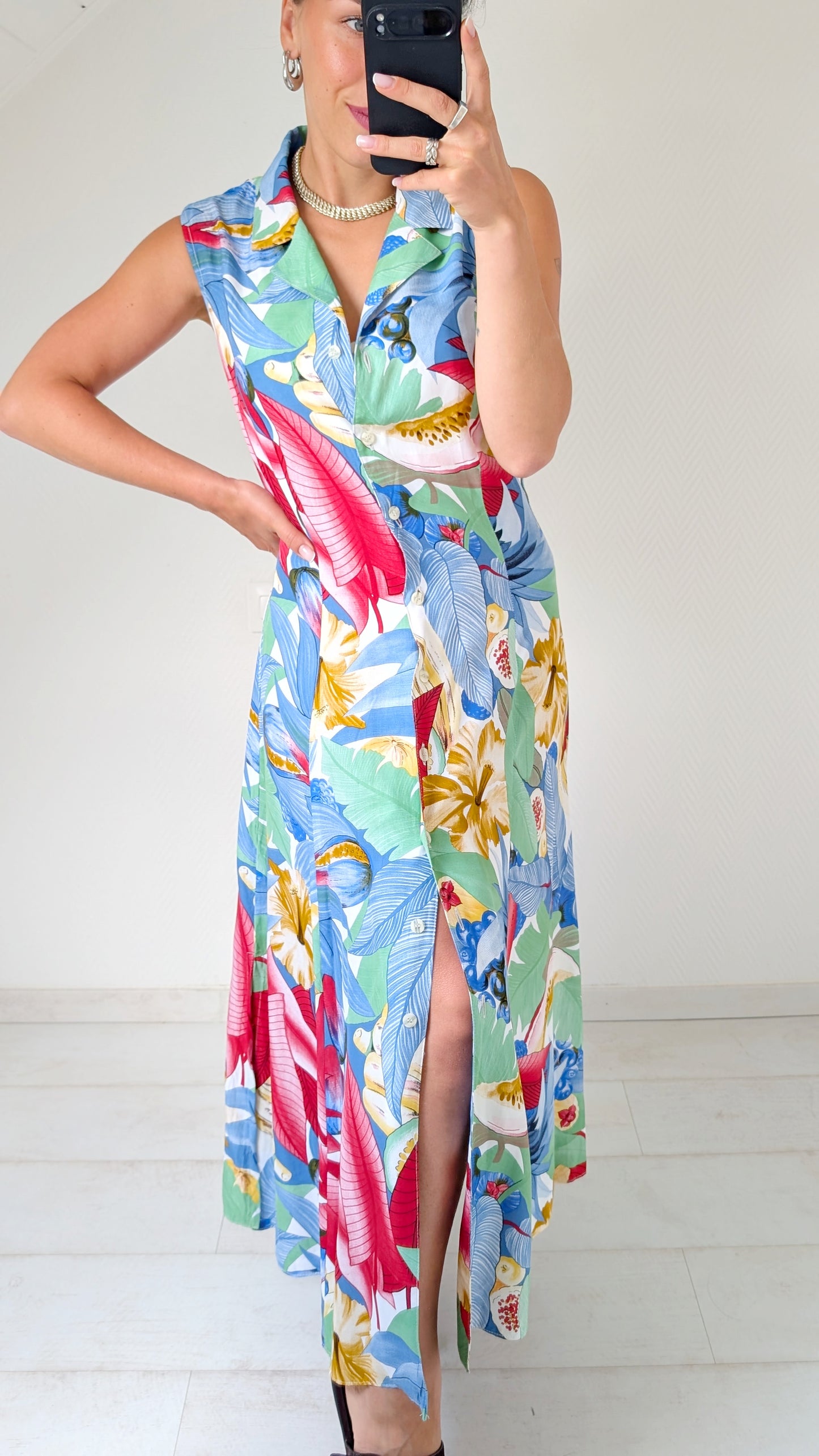 Robe 90s viscose T38