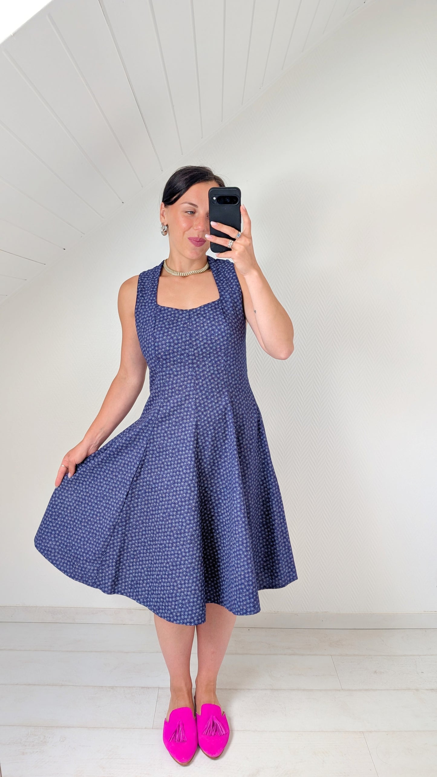 Robe 70s coton T36