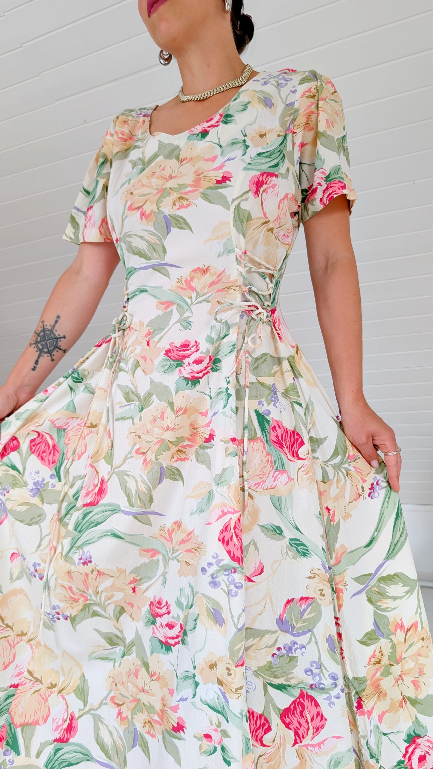 Robe coton maxi T40-42