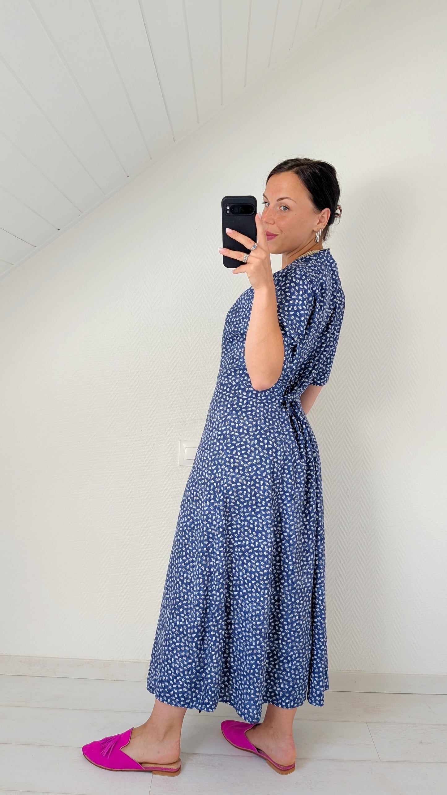 Robe 90s viscose T40-42