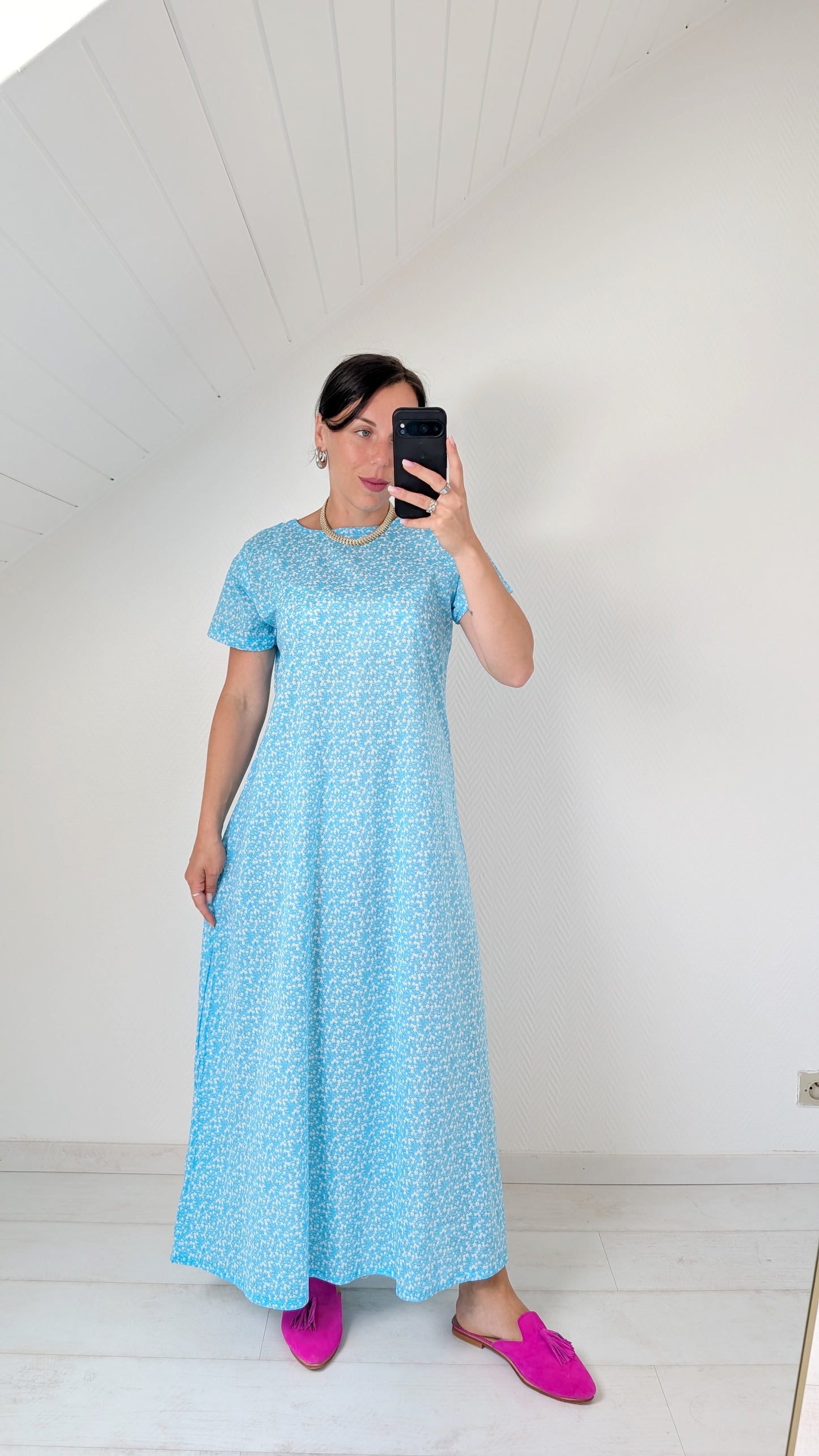 Robe maxi coton léger T38-40