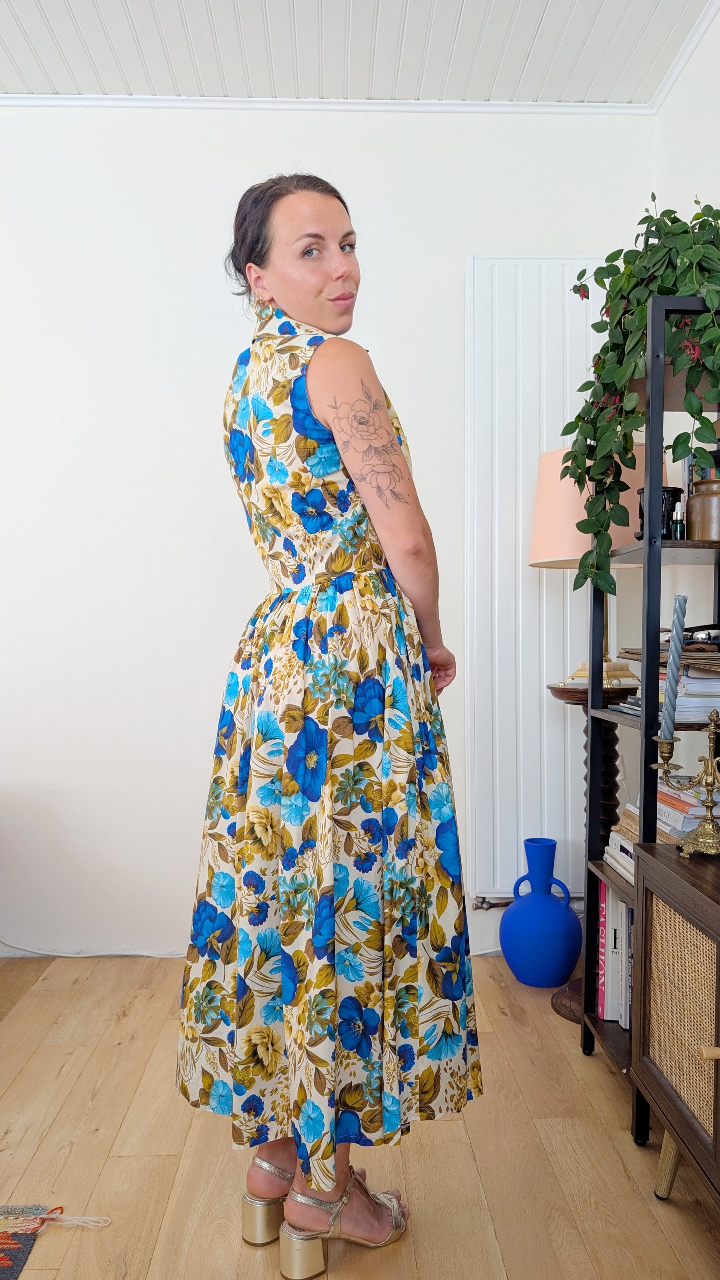 Robe coton 80s T36