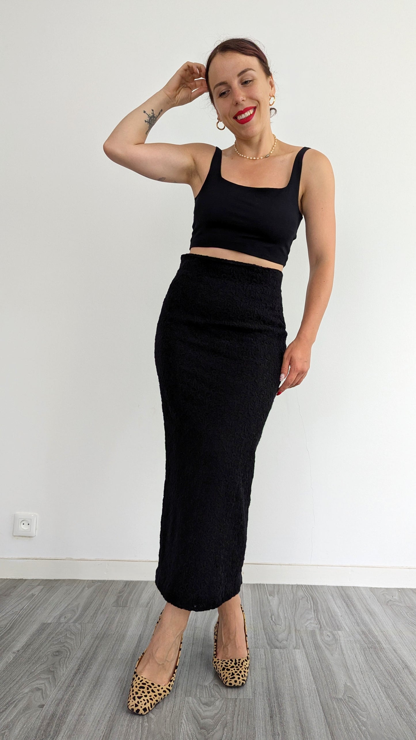 Jupe maxi taille 34