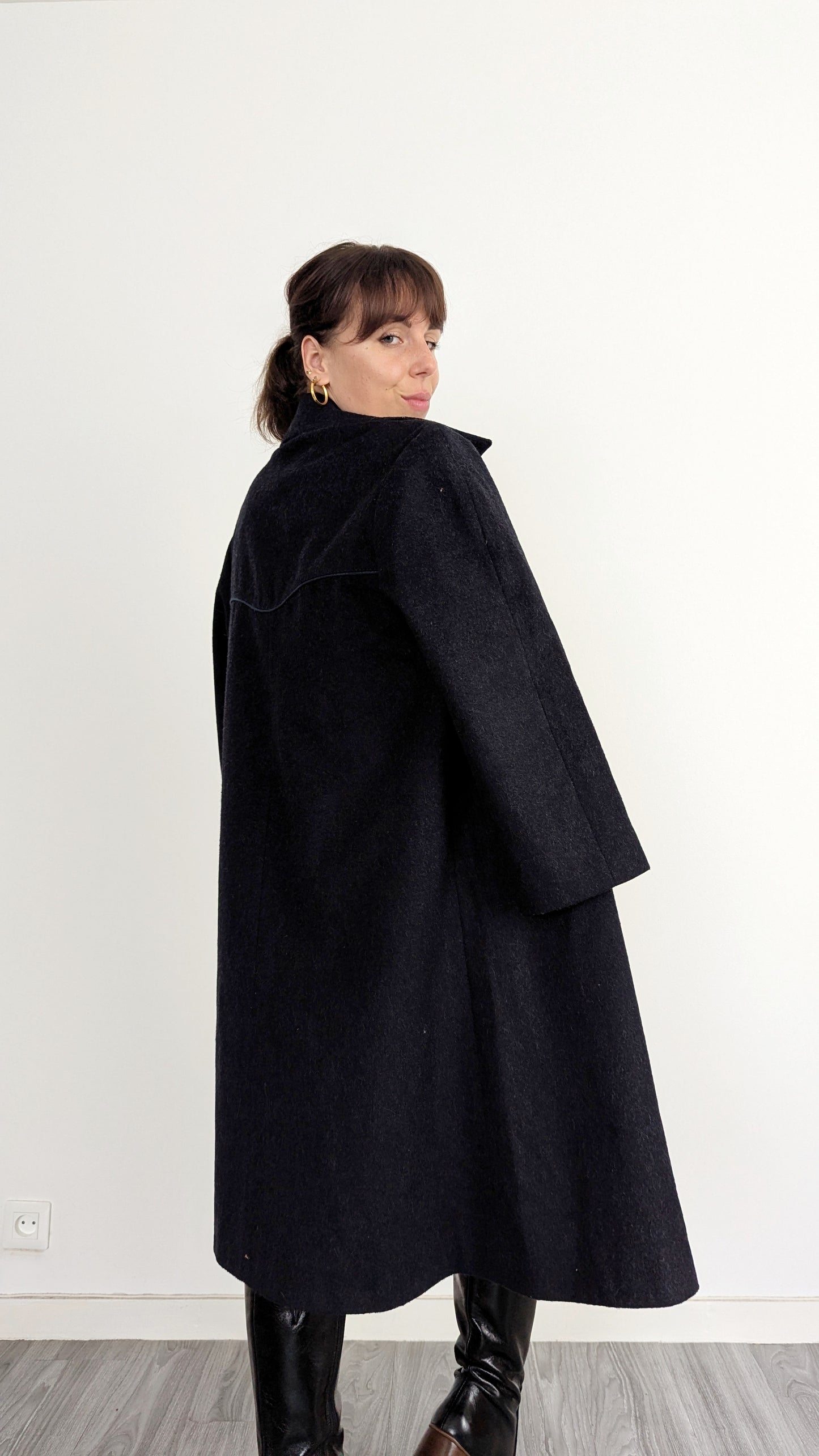 Manteau laine taille 38