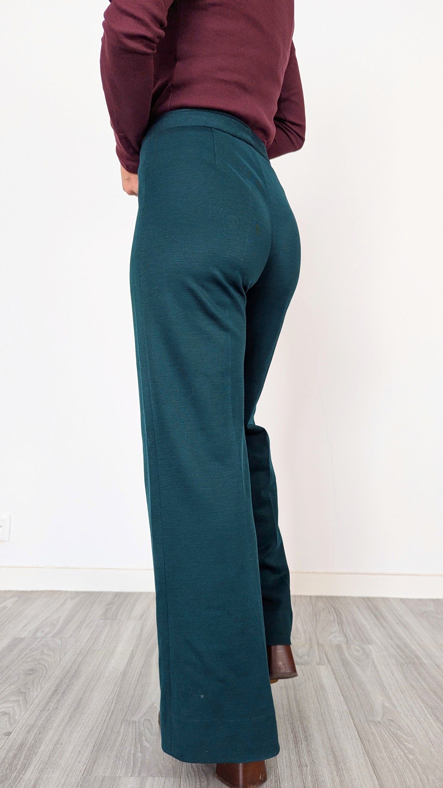 Pantalon 1970 laine taille 38