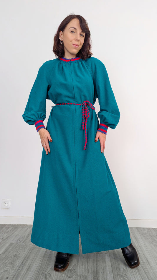 Robe 1970 taille jusqu'à un 40