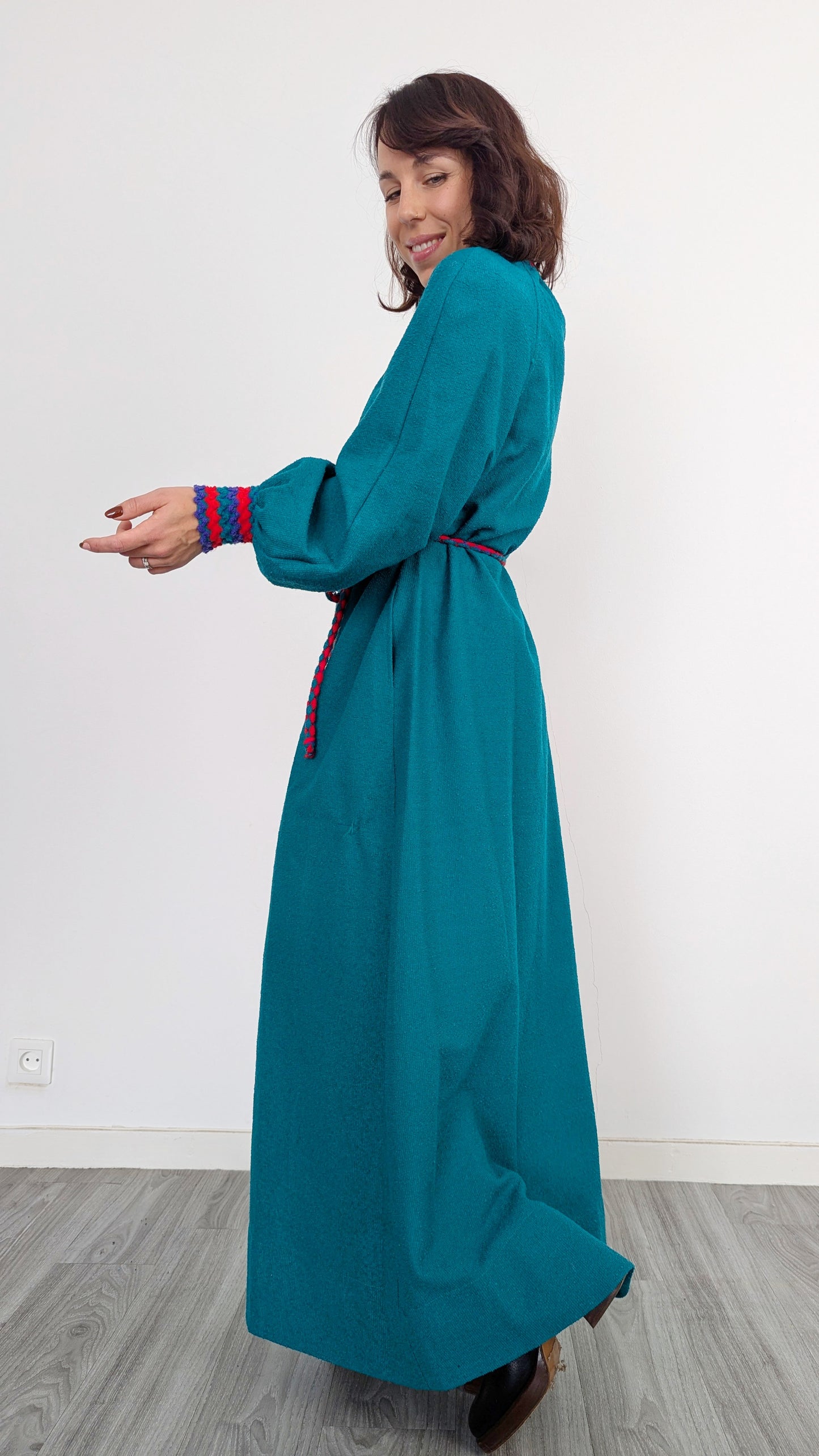 Robe 1970 taille jusqu'à un 40