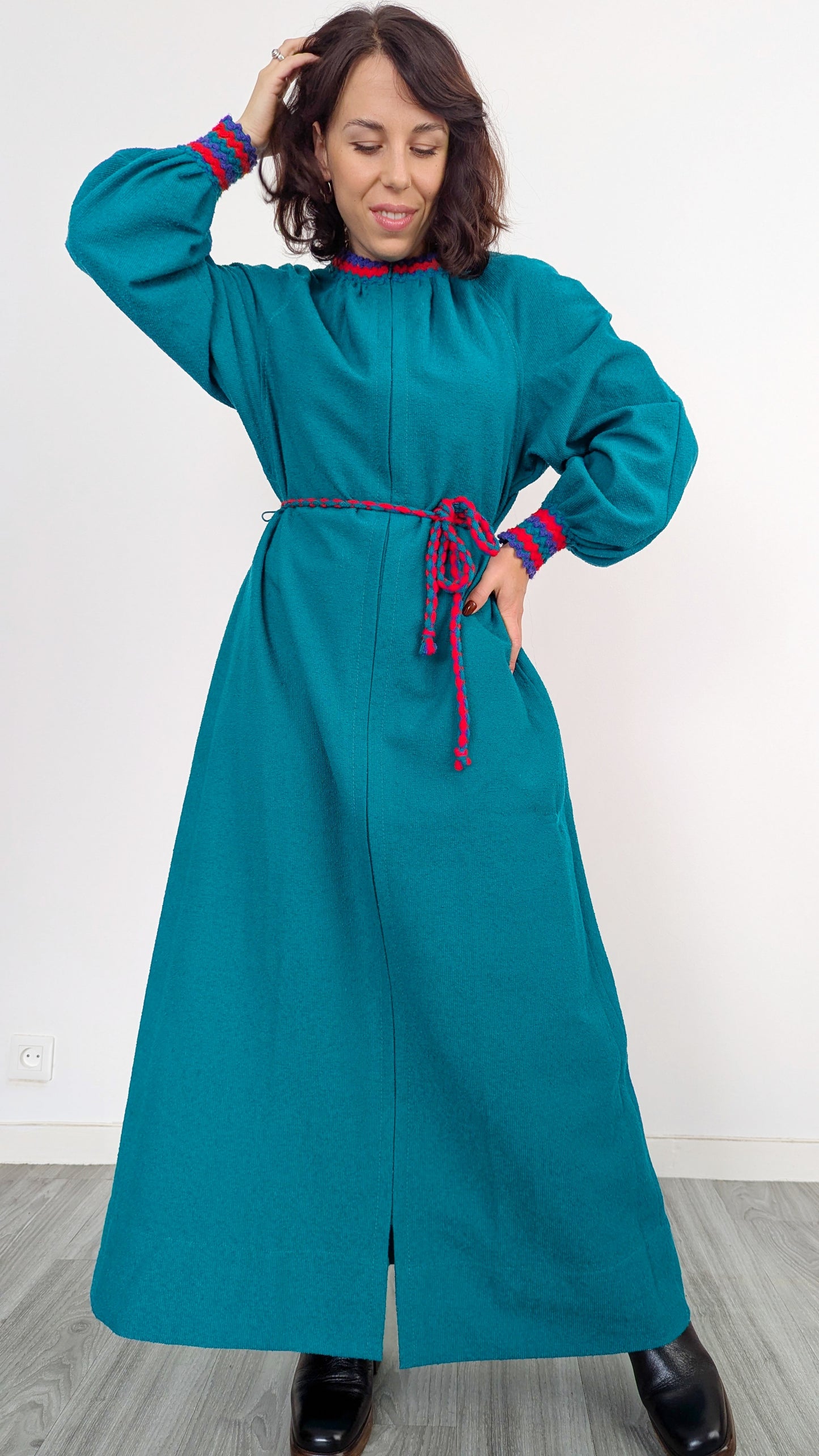 Robe 1970 taille jusqu'à un 40