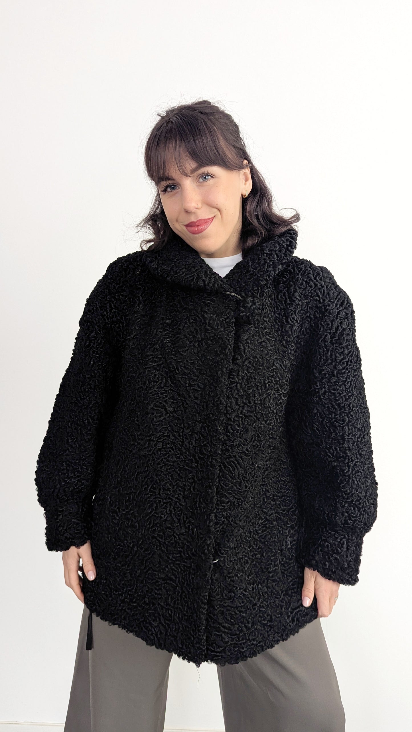 Blouson mouton astrakan taille 38-40