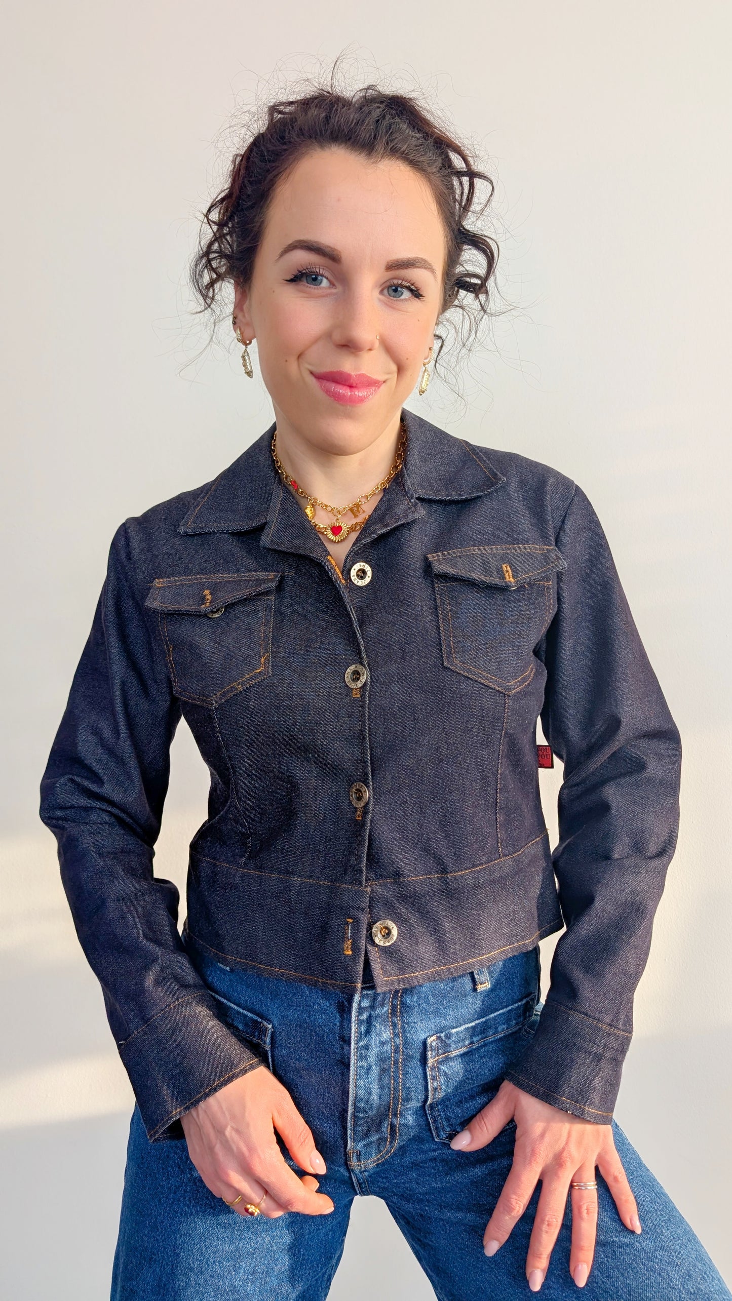 Veste/chemise denim taille 36