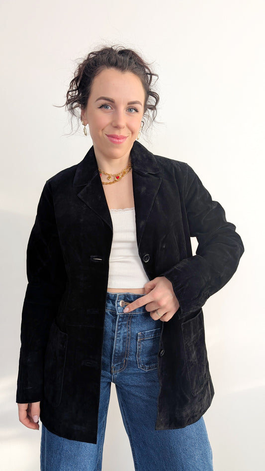 Veste/blazer daim taille 40
