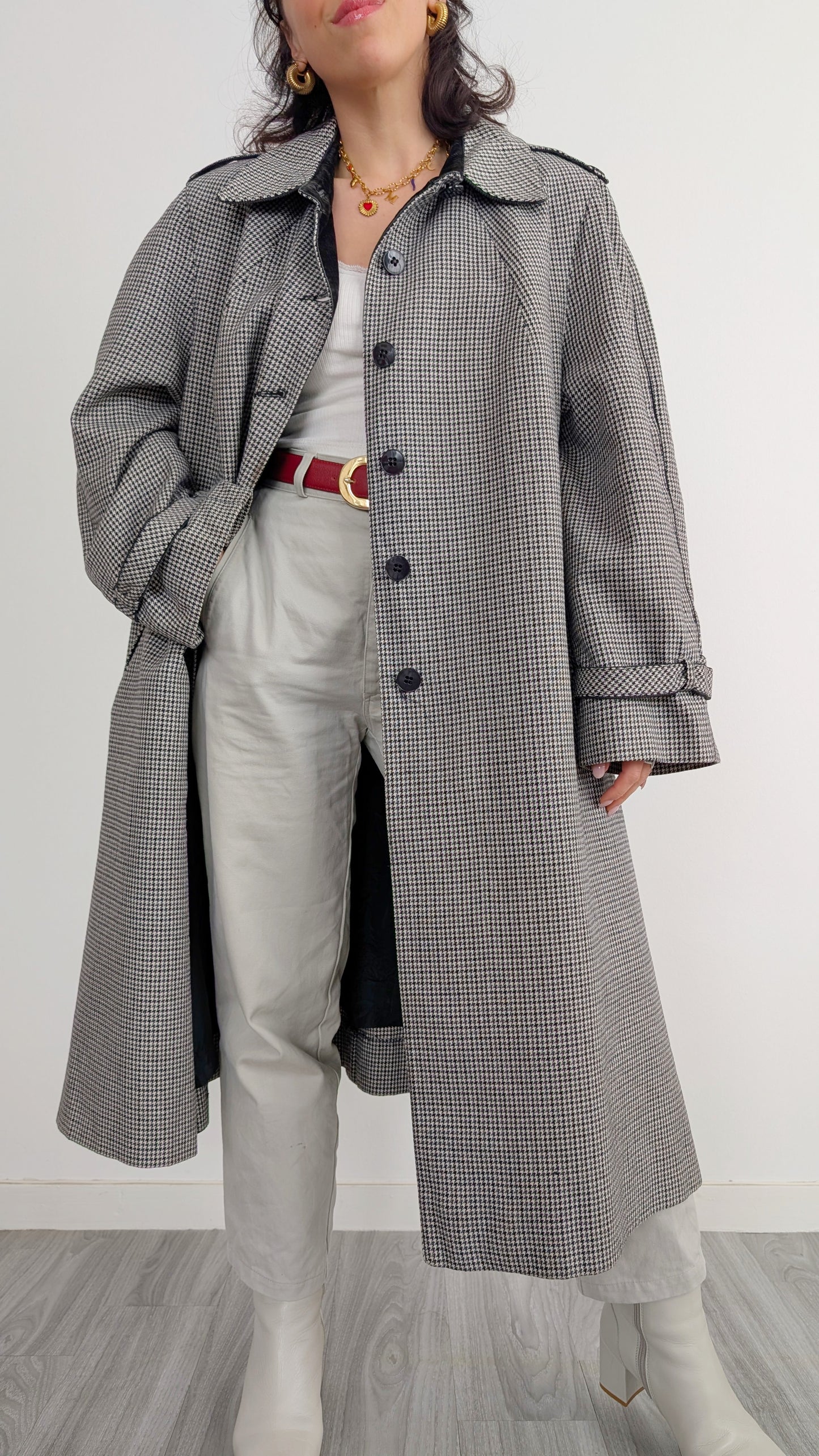 Manteau carreaux taille 40-42