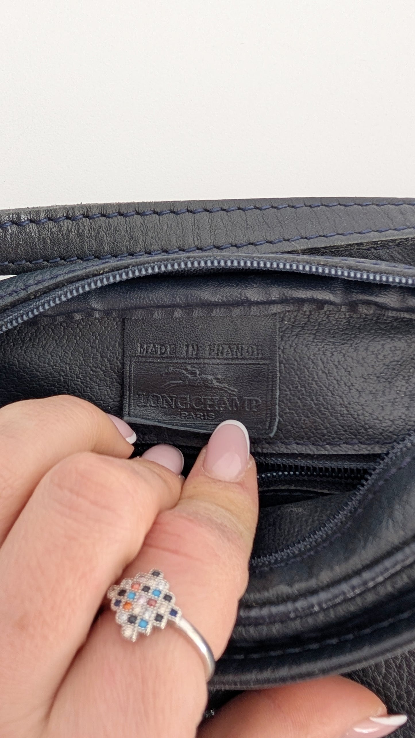 Sac Longchamp cuir