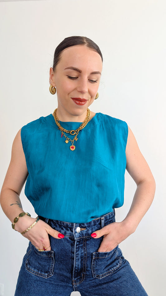 Blouse soie taille 38-40